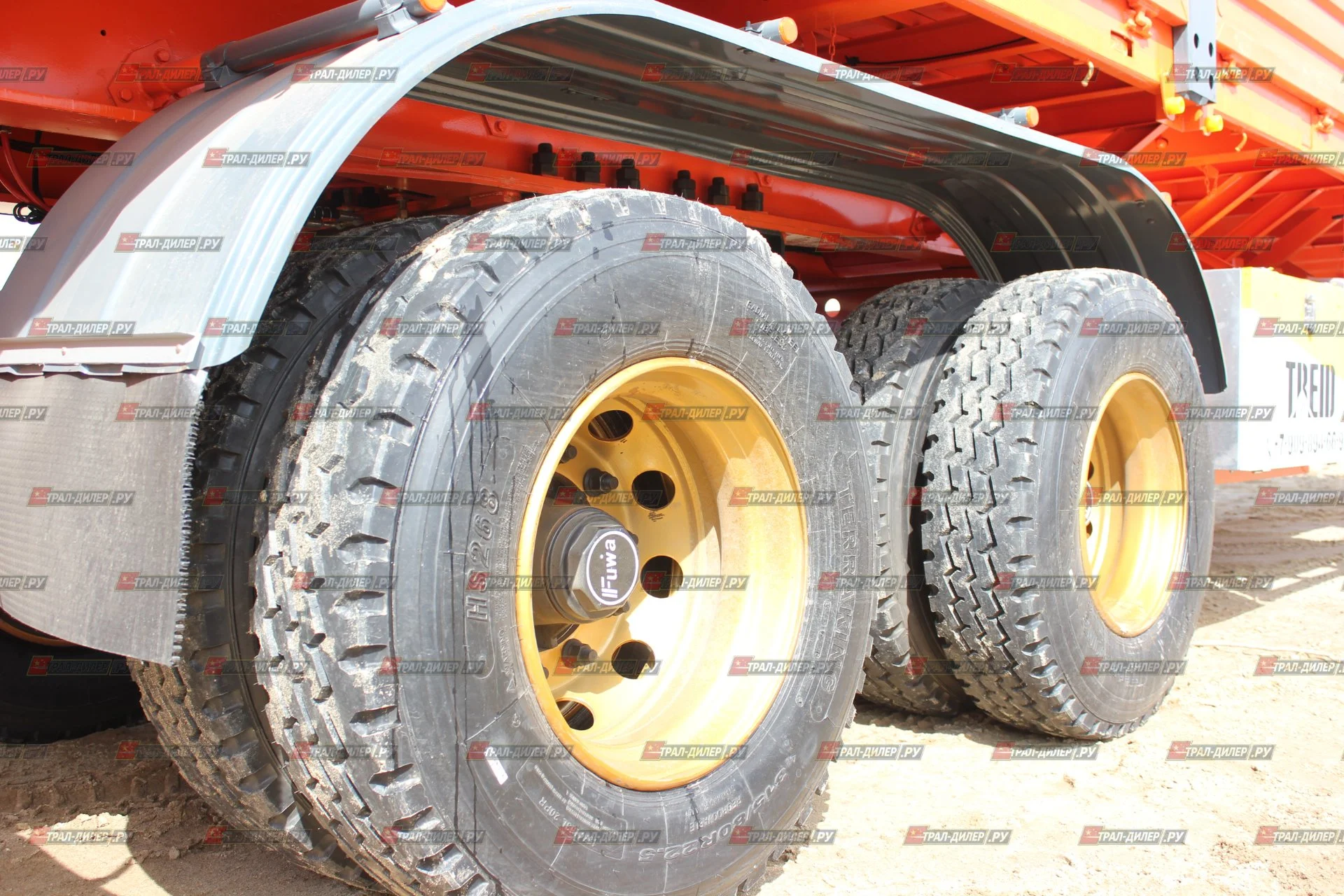 В наличии! Бортовой полуприцеп AMUR LYR9500JSR 13,3 м - миниатюра 37