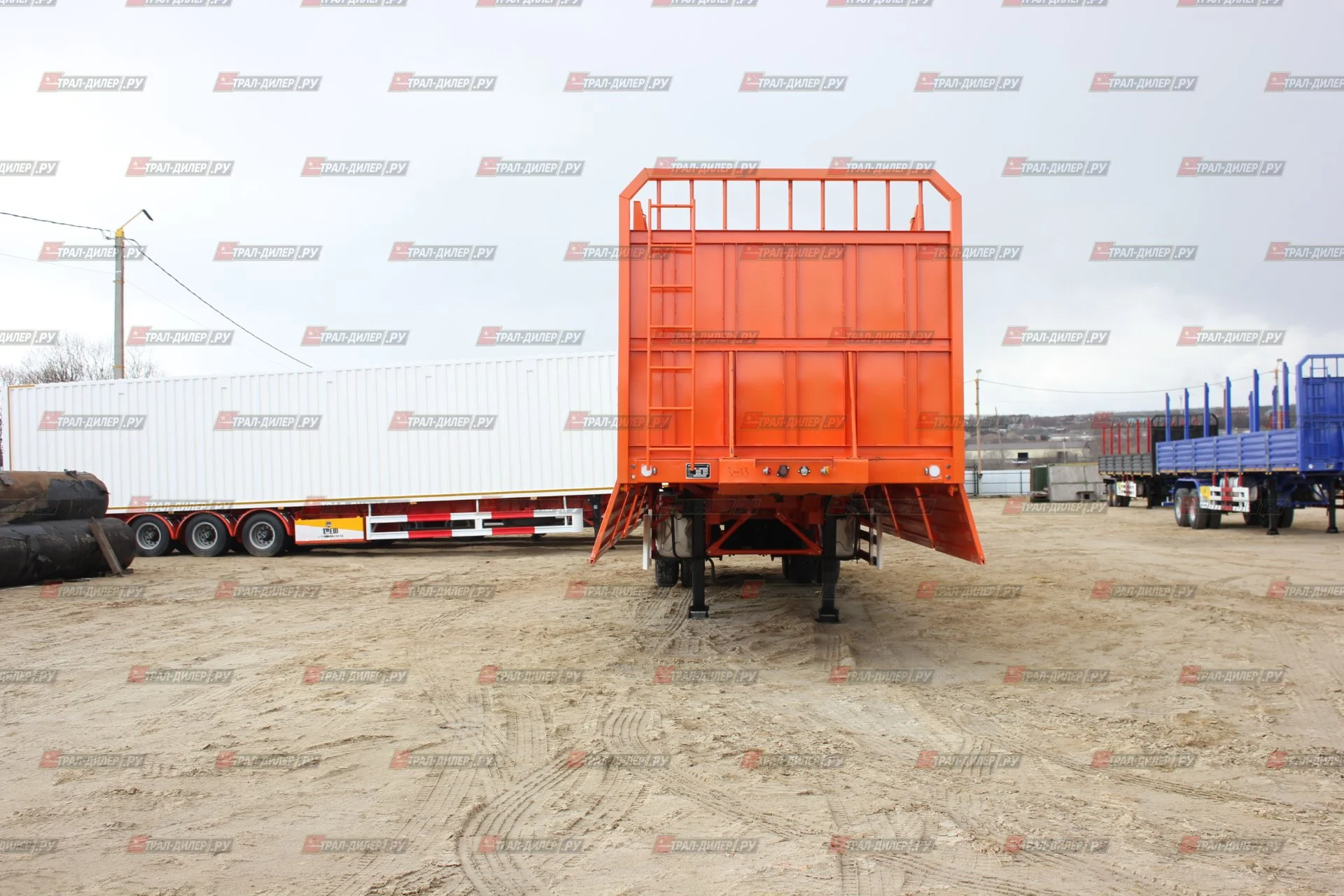 В наличии! Бортовой полуприцеп AMUR LYR9500JSR 13,3 м - миниатюра 42