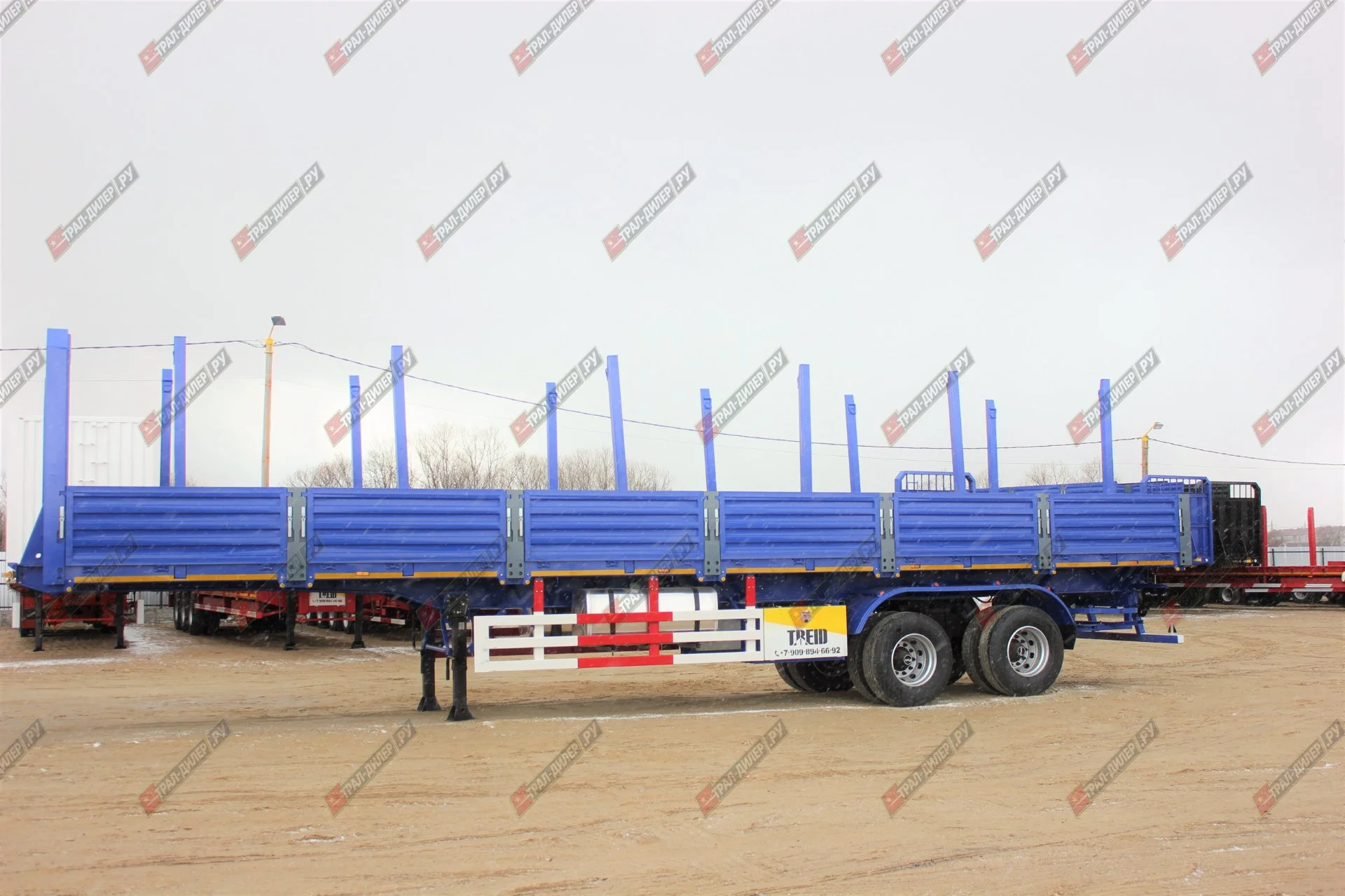Полуприцеп бортовой Amur LYR9500JSR - миниатюра 5