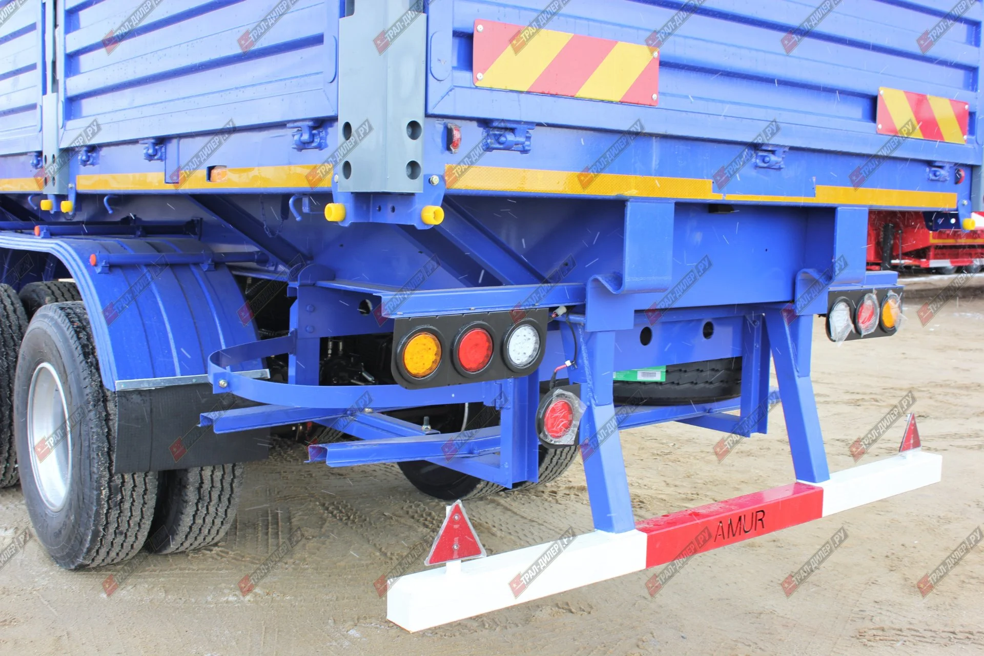 Полуприцеп бортовой Amur LYR9500JSR - миниатюра 17