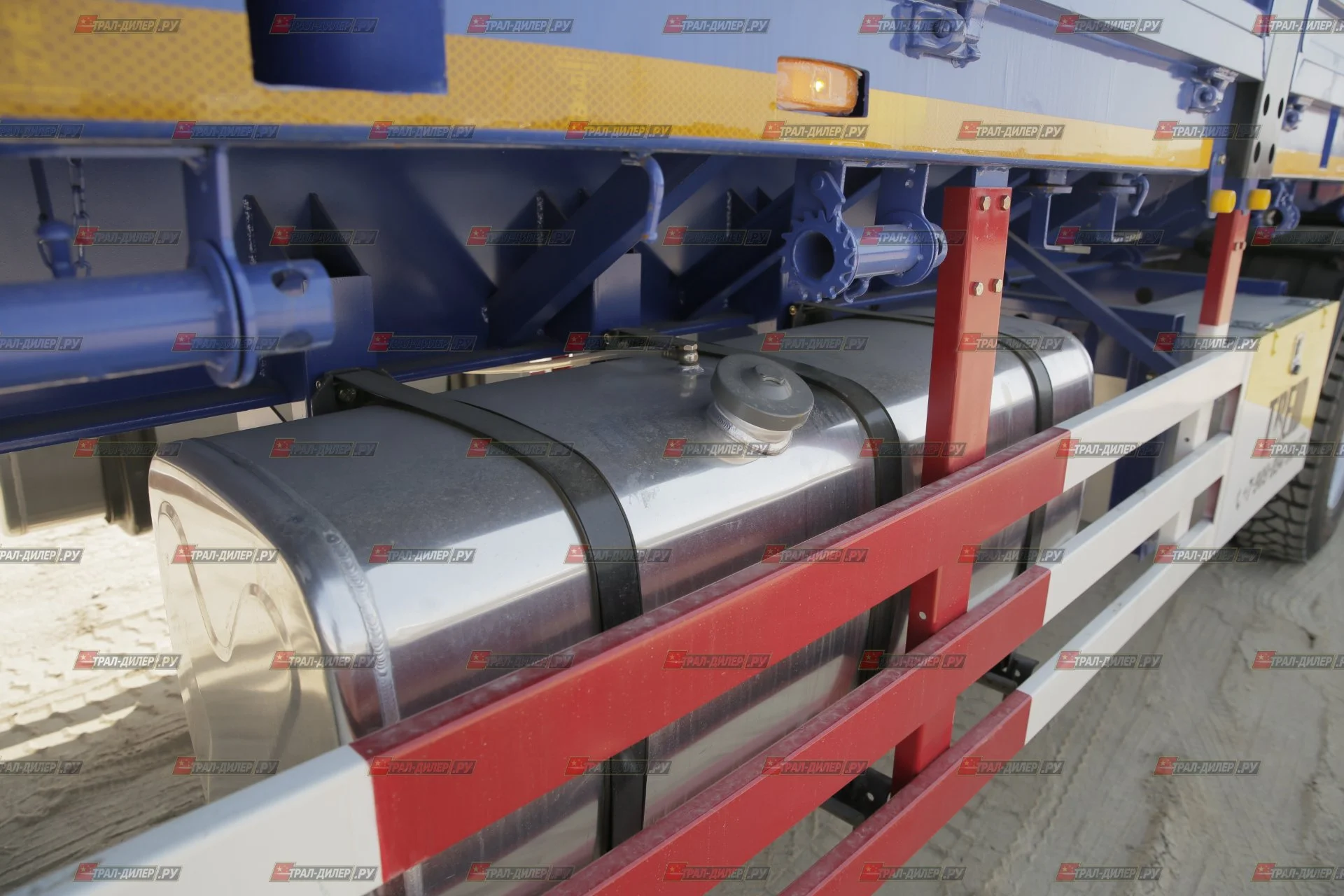 В наличии! Полуприцеп бортовой Amur LYR9500JSR 14 м - миниатюра 11