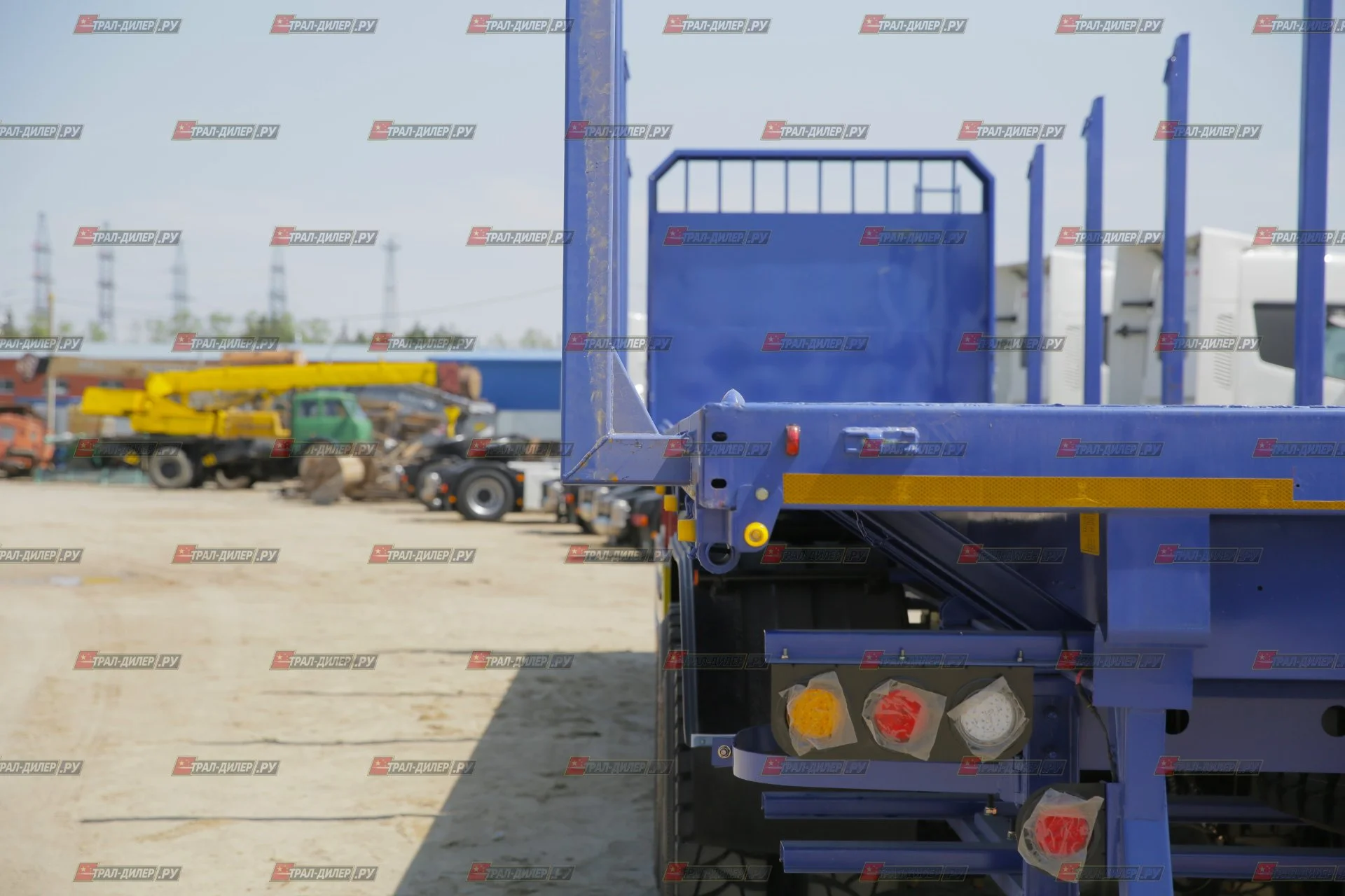 В наличии! Полуприцеп бортовой Amur LYR9500JSR 14 м - миниатюра 27