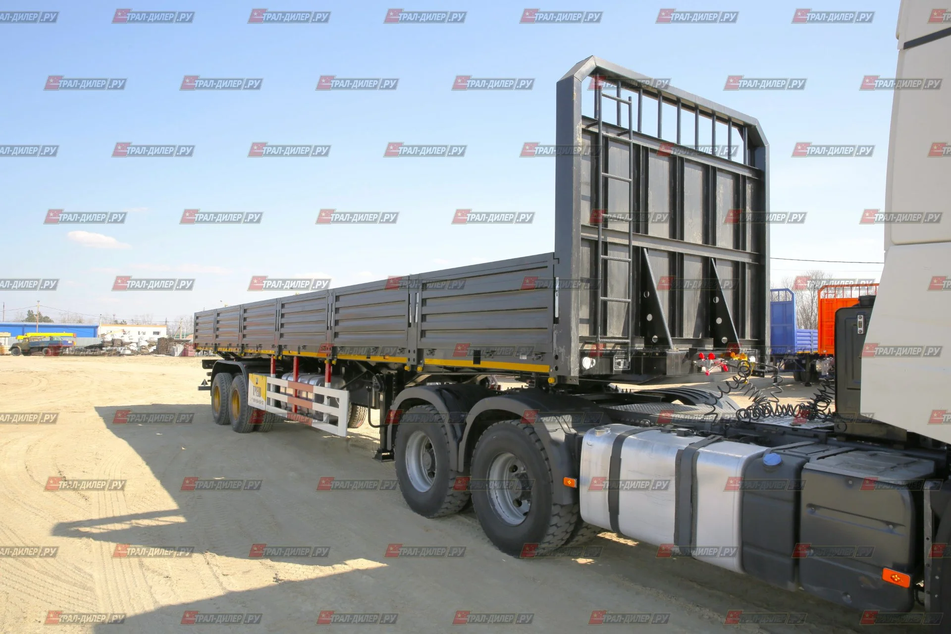 В наличии! Полуприцеп бортовой Amur LYR9500JSR - миниатюра 5