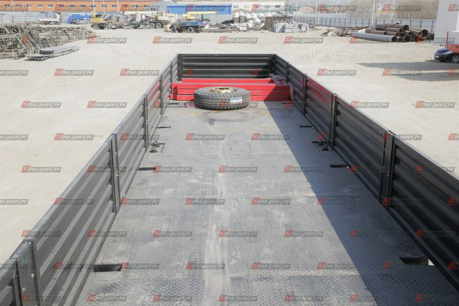 В наличии! Полуприцеп бортовой Amur LYR9500JSR - миниатюра 8