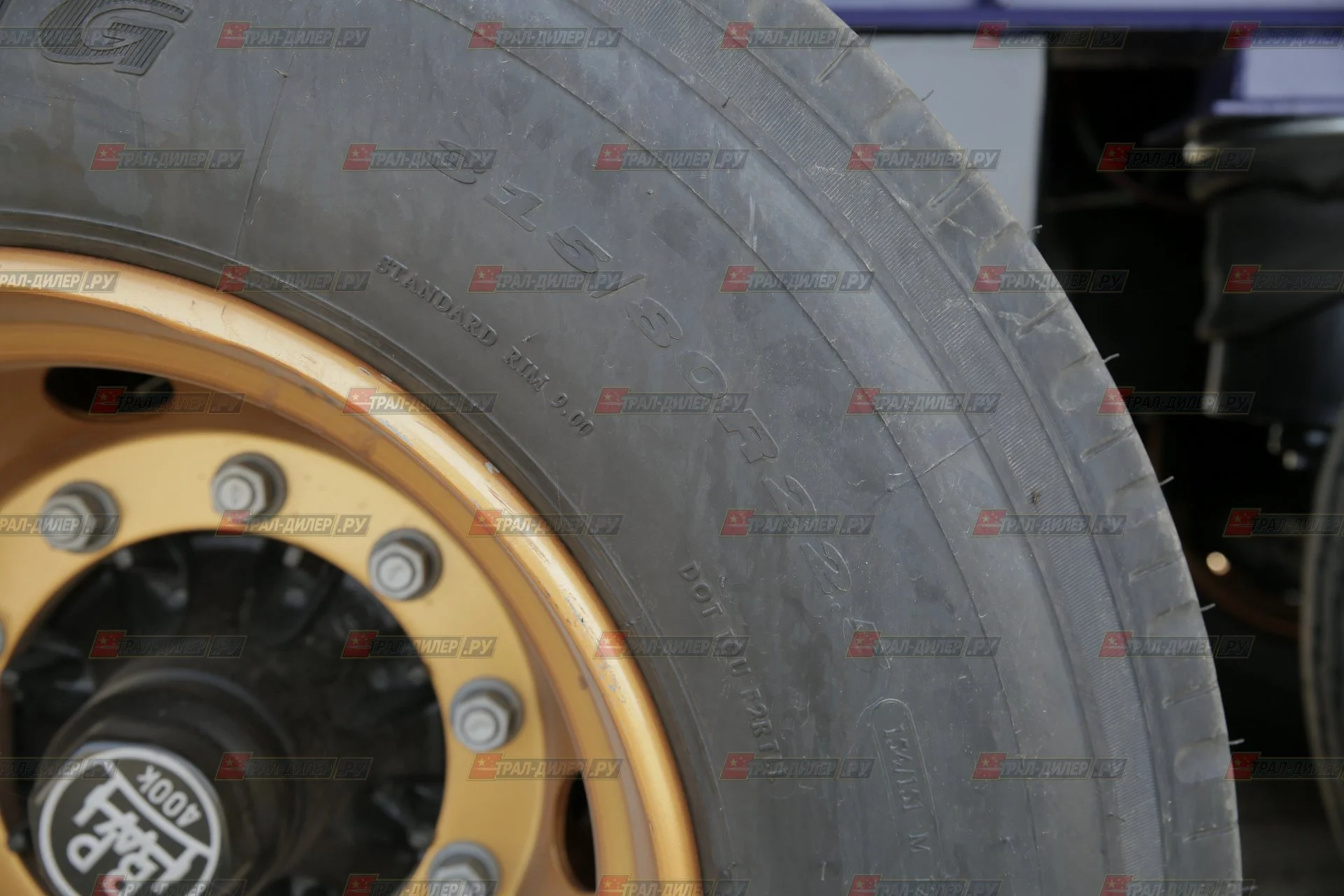 Полуприцеп бортовой Amur LYR9600JS 13,3 м, дисковые тормоза - миниатюра 16