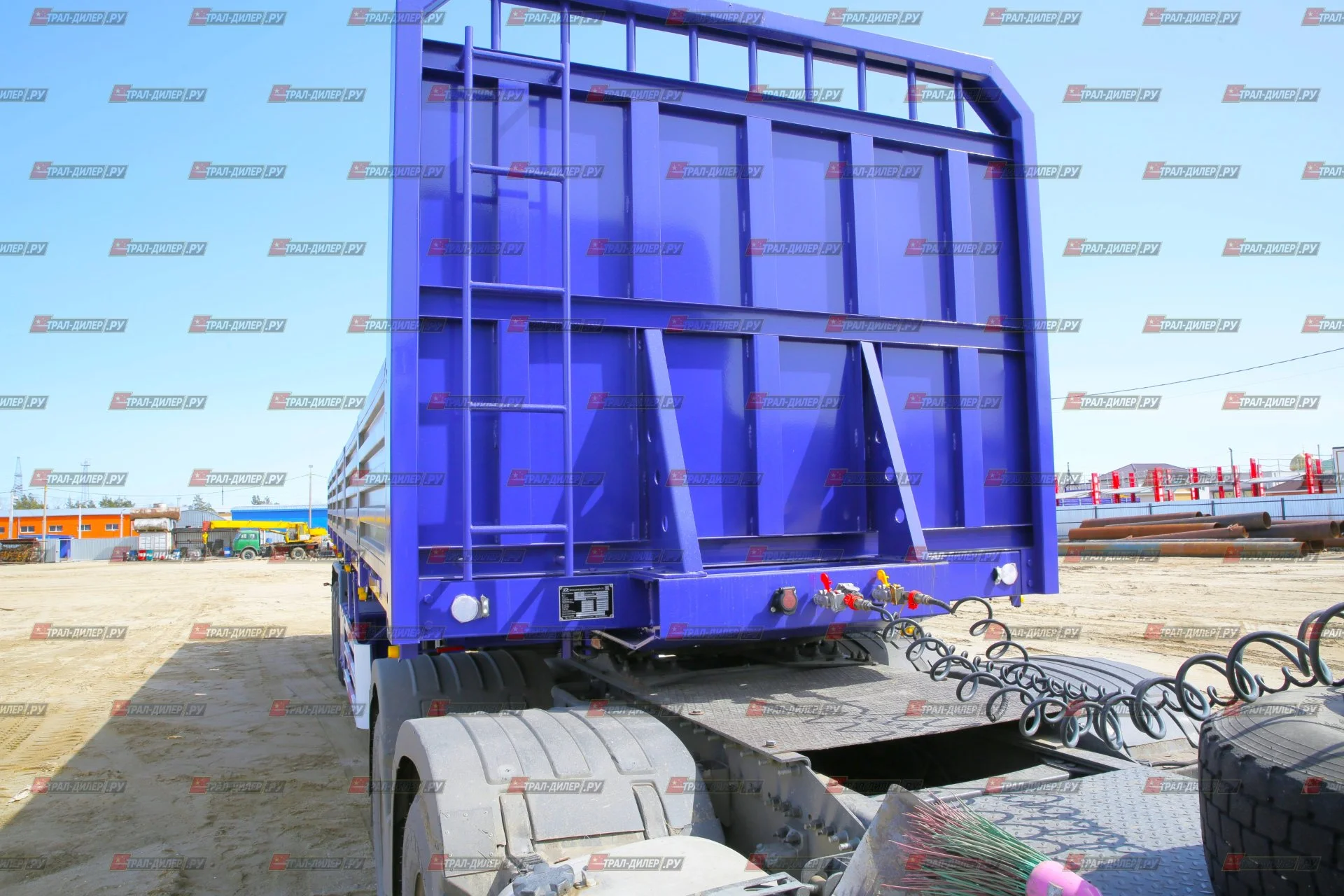 Полуприцеп бортовой Amur LYR9600JS 13,3 м, дисковые тормоза - миниатюра 27