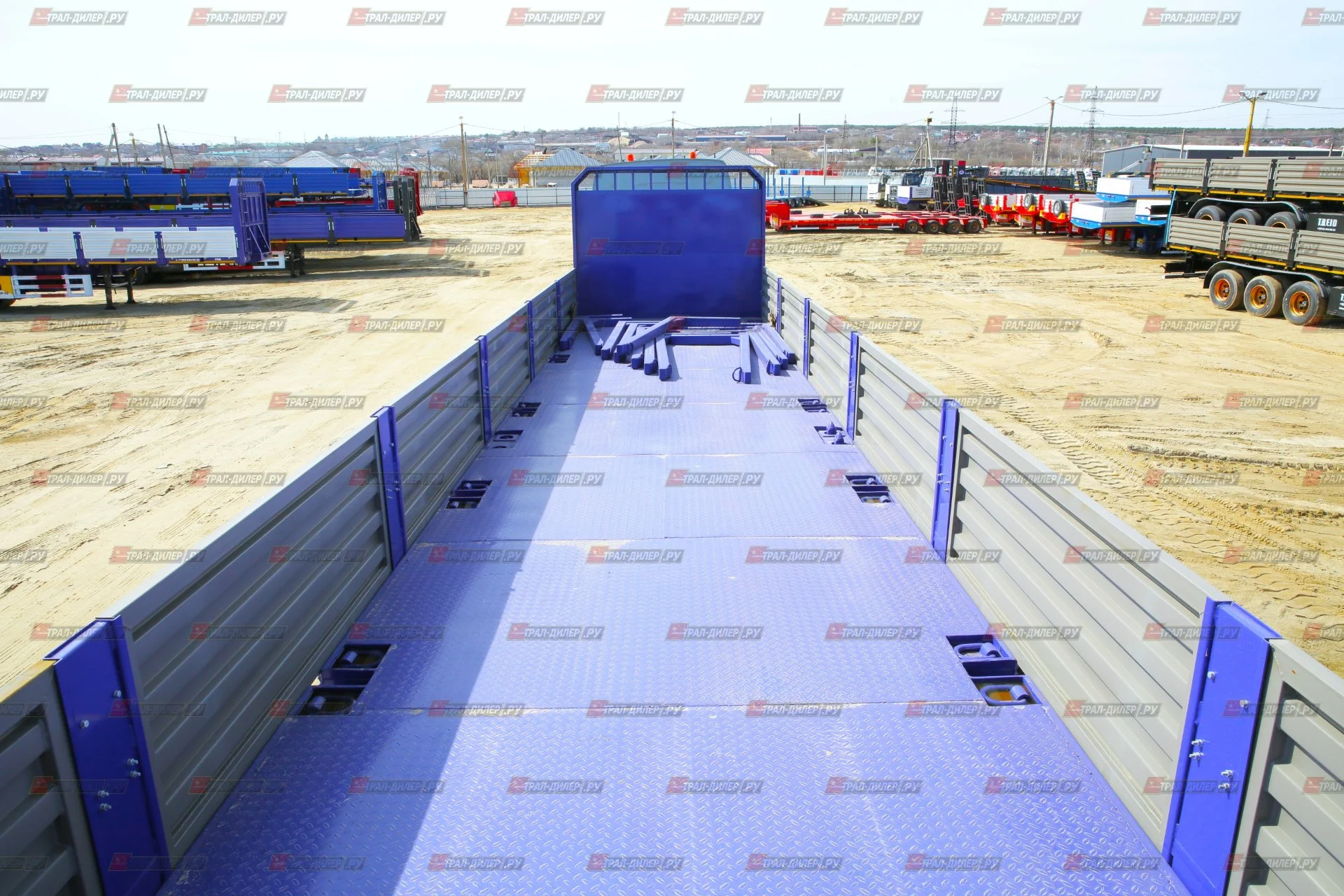 Полуприцеп бортовой Amur LYR9600JS 13,3 м, дисковые тормоза - миниатюра 35
