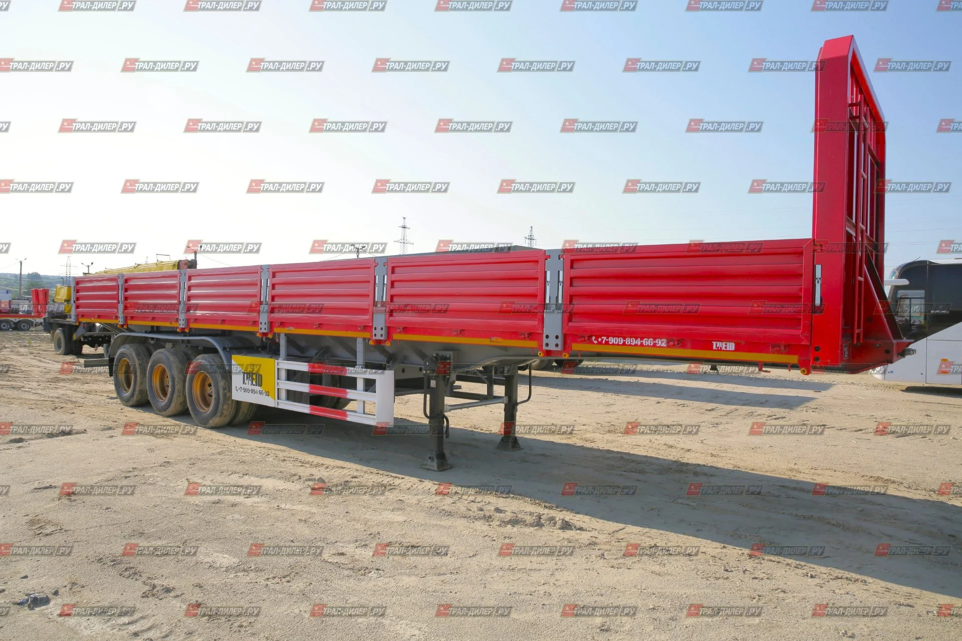Полуприцеп бортовой Amur LYR9600JS - миниатюра 2