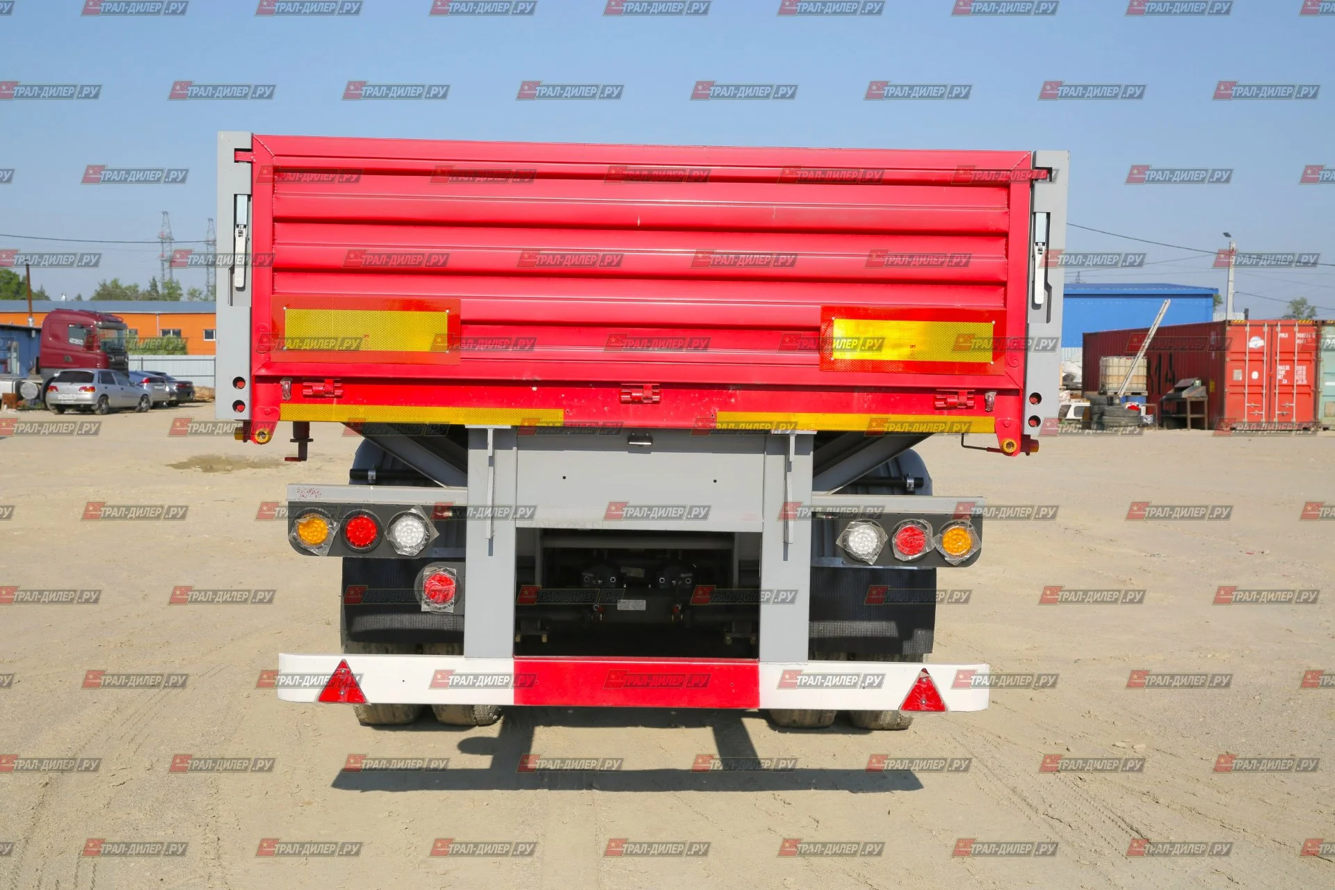 Полуприцеп бортовой Amur LYR9600JS - миниатюра 3