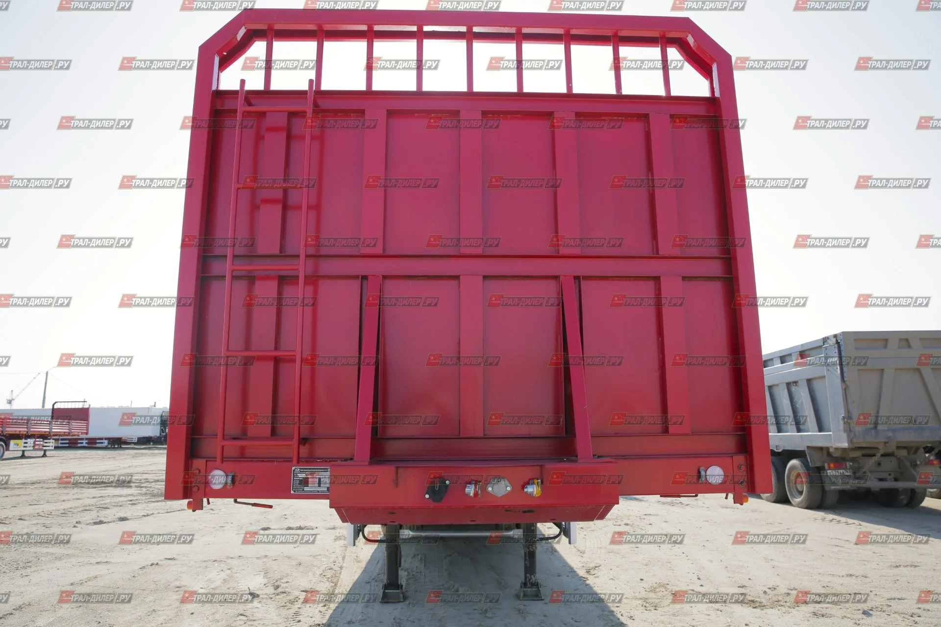Полуприцеп бортовой Amur LYR9600JS - миниатюра 5