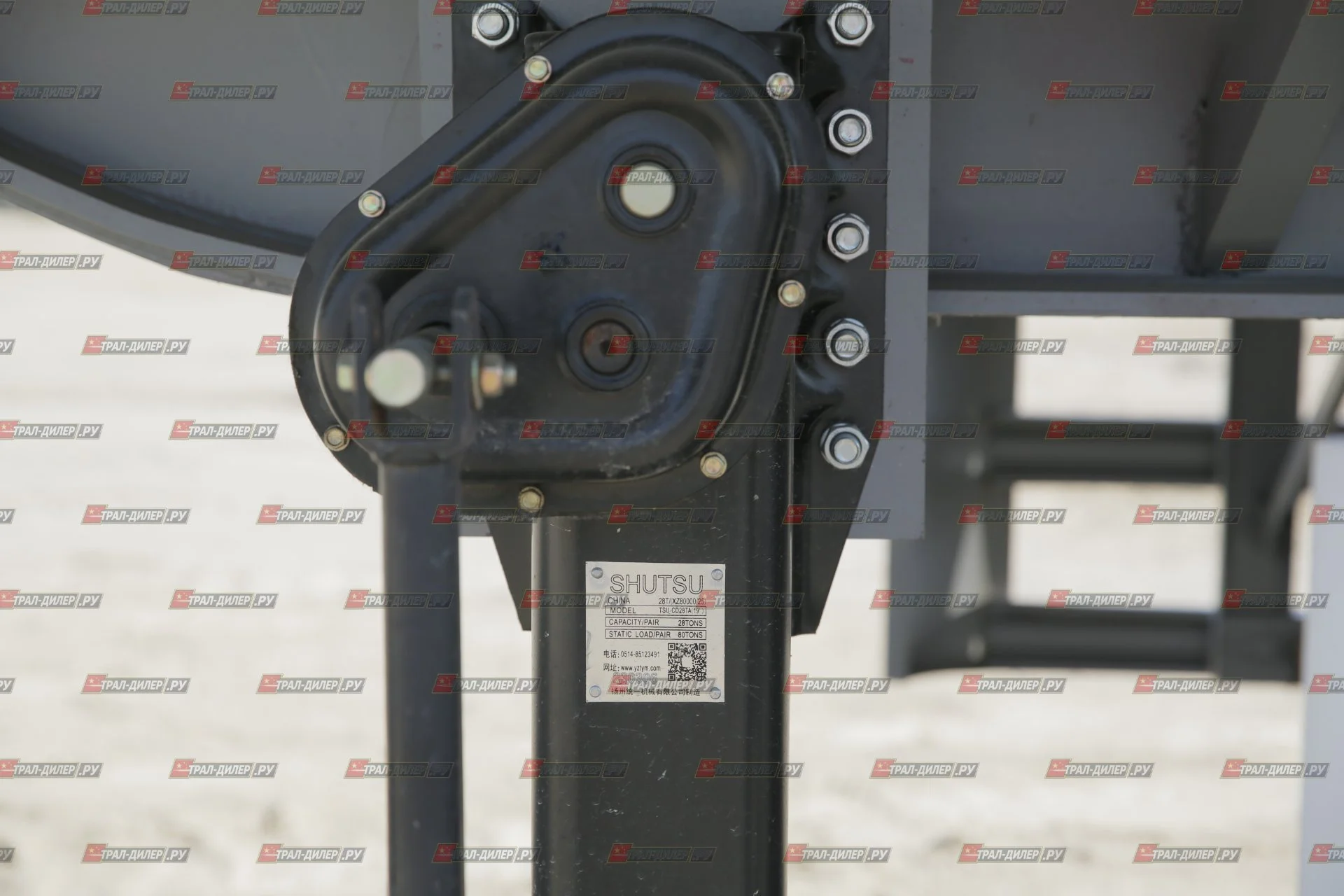 Полуприцеп бортовой Amur LYR9600JS - миниатюра 9