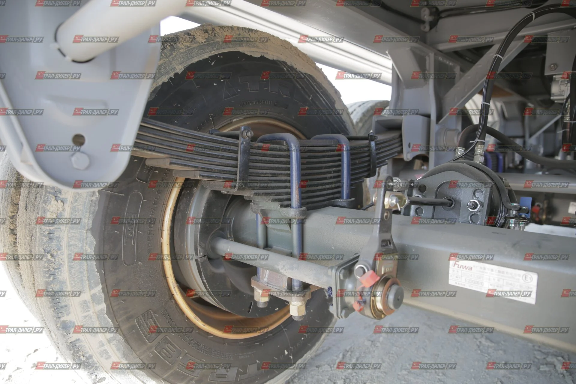 Полуприцеп бортовой Amur LYR9600JS - миниатюра 16