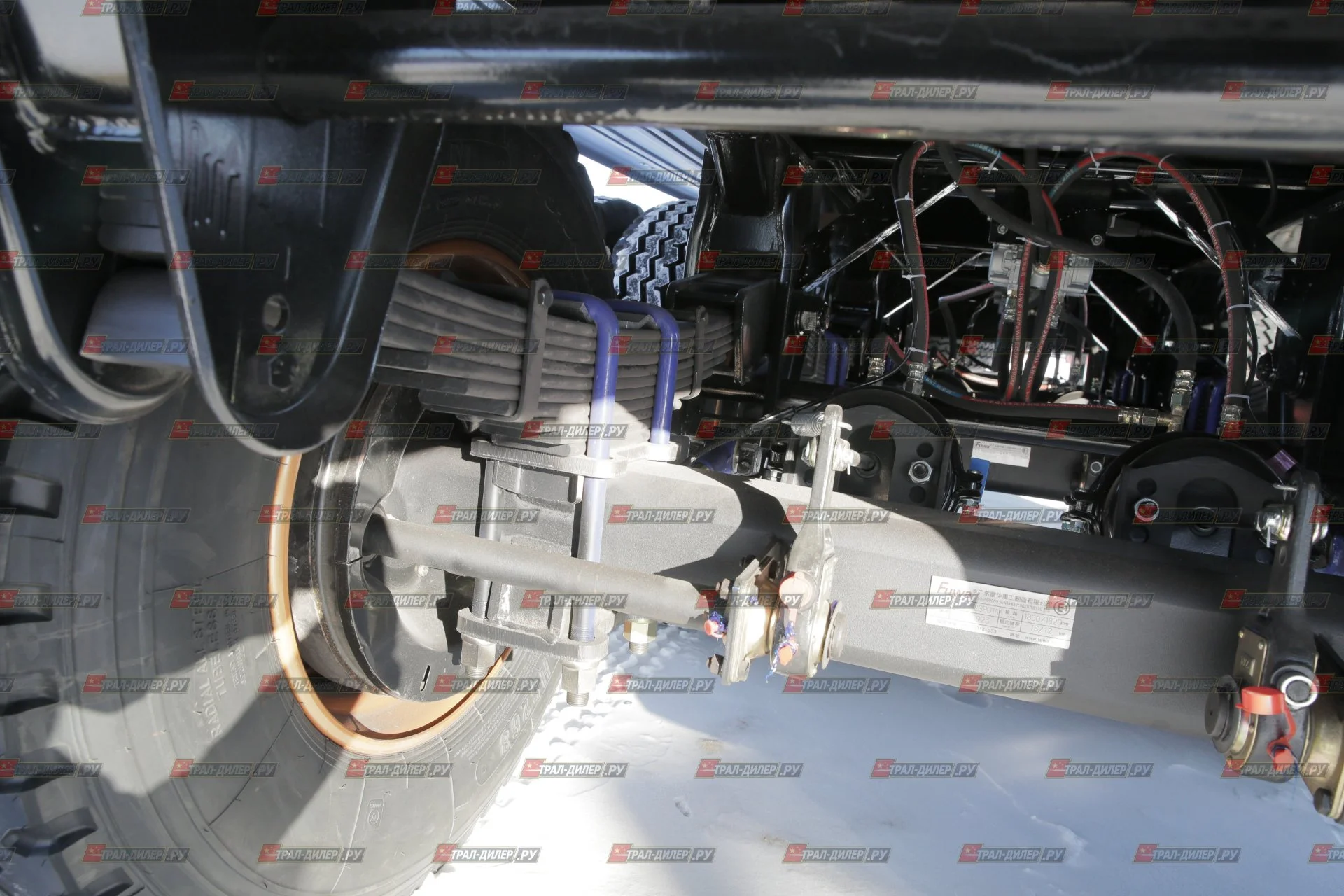 Полуприцеп бортовой Amur LYR9600JS - миниатюра 9
