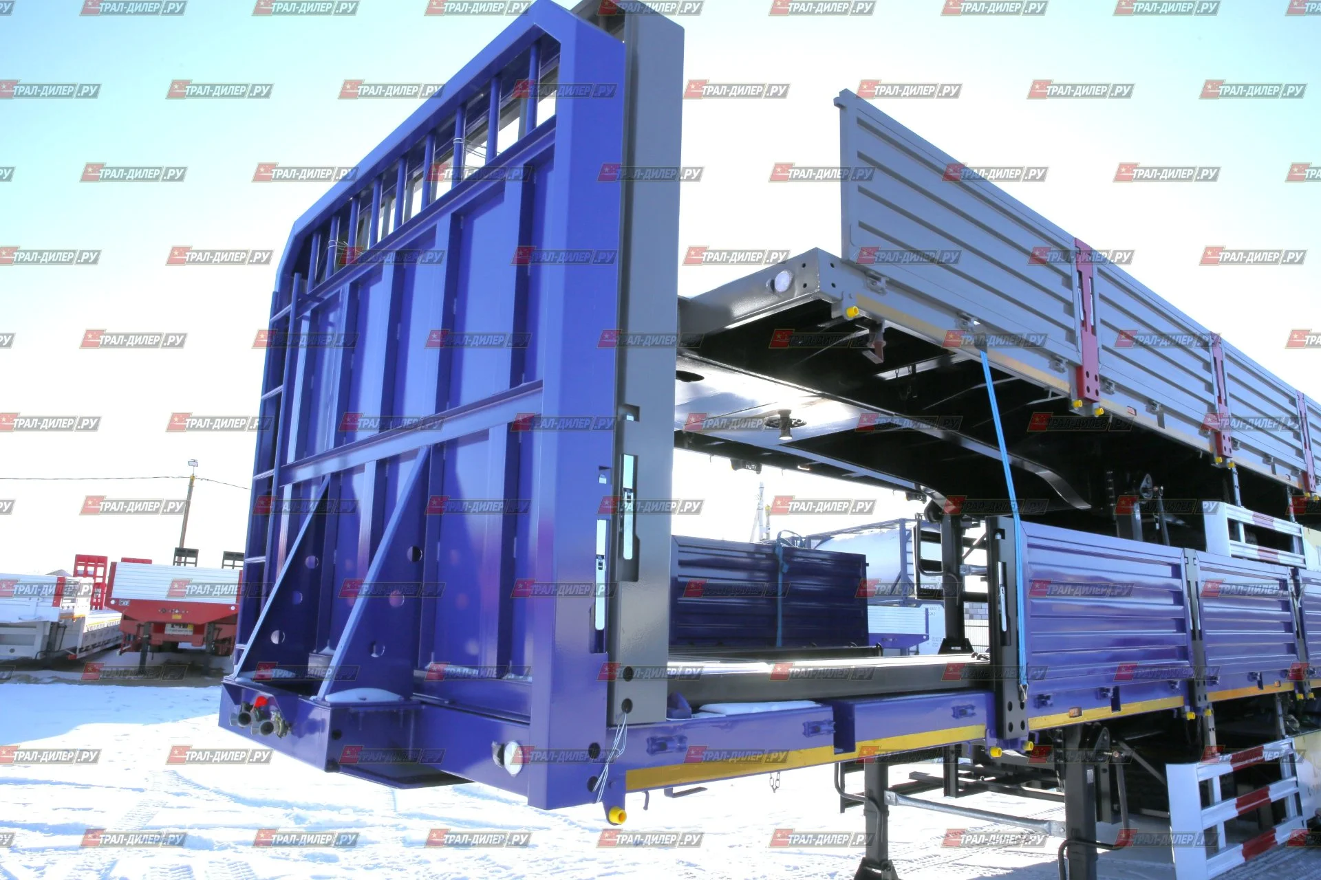 Полуприцеп бортовой Amur LYR9600JS - миниатюра 13