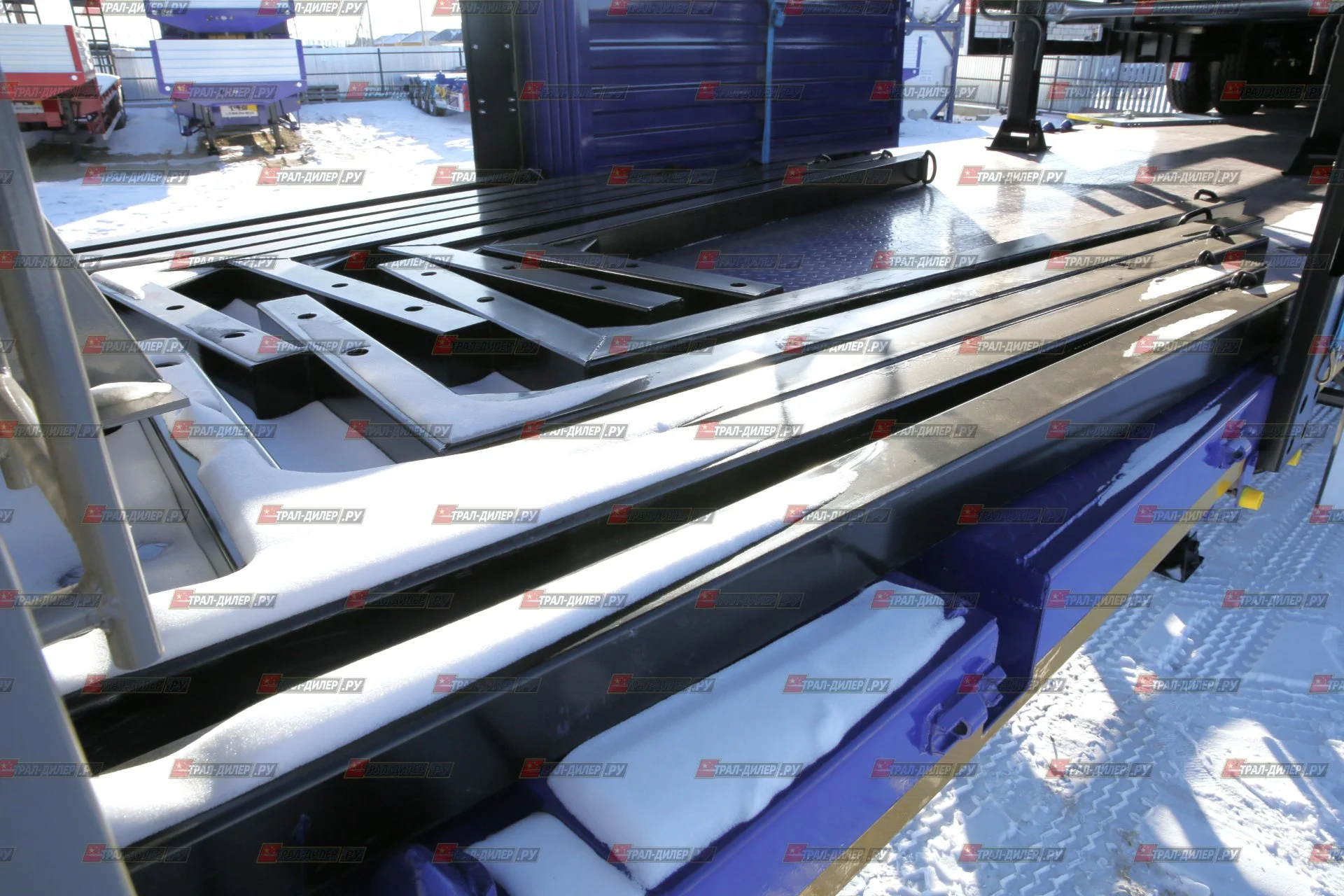 Полуприцеп бортовой Amur LYR9600JS - миниатюра 15