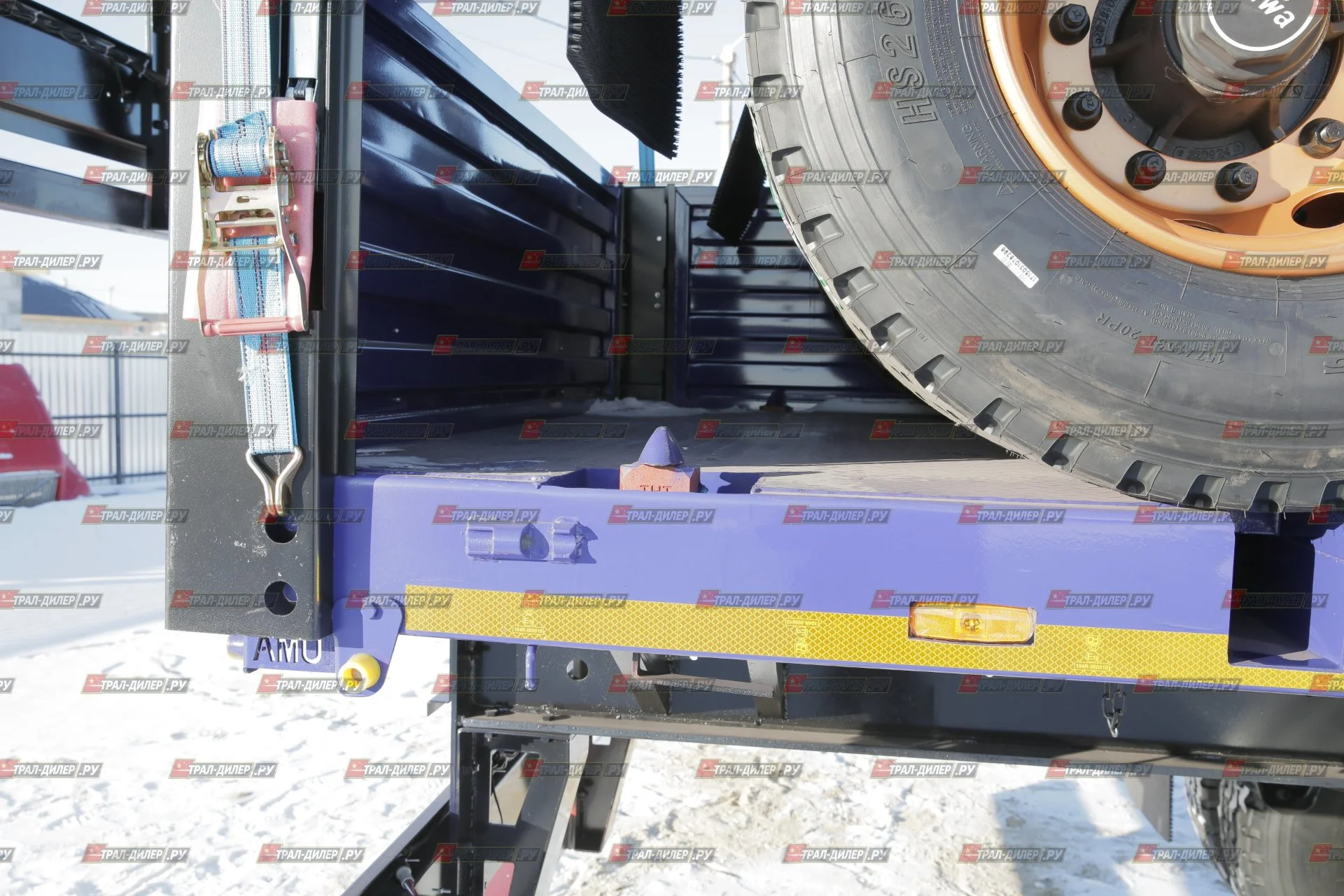 Полуприцеп бортовой Amur LYR9600JS - миниатюра 21