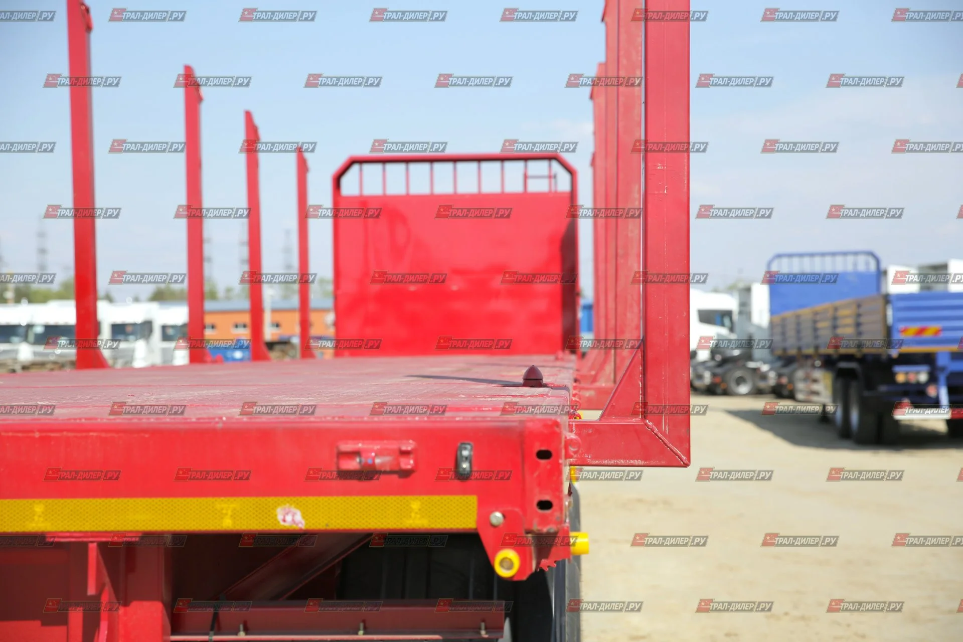 Полуприцеп бортовой Amur LYR9600JS 14,5 м 60 т - миниатюра 15