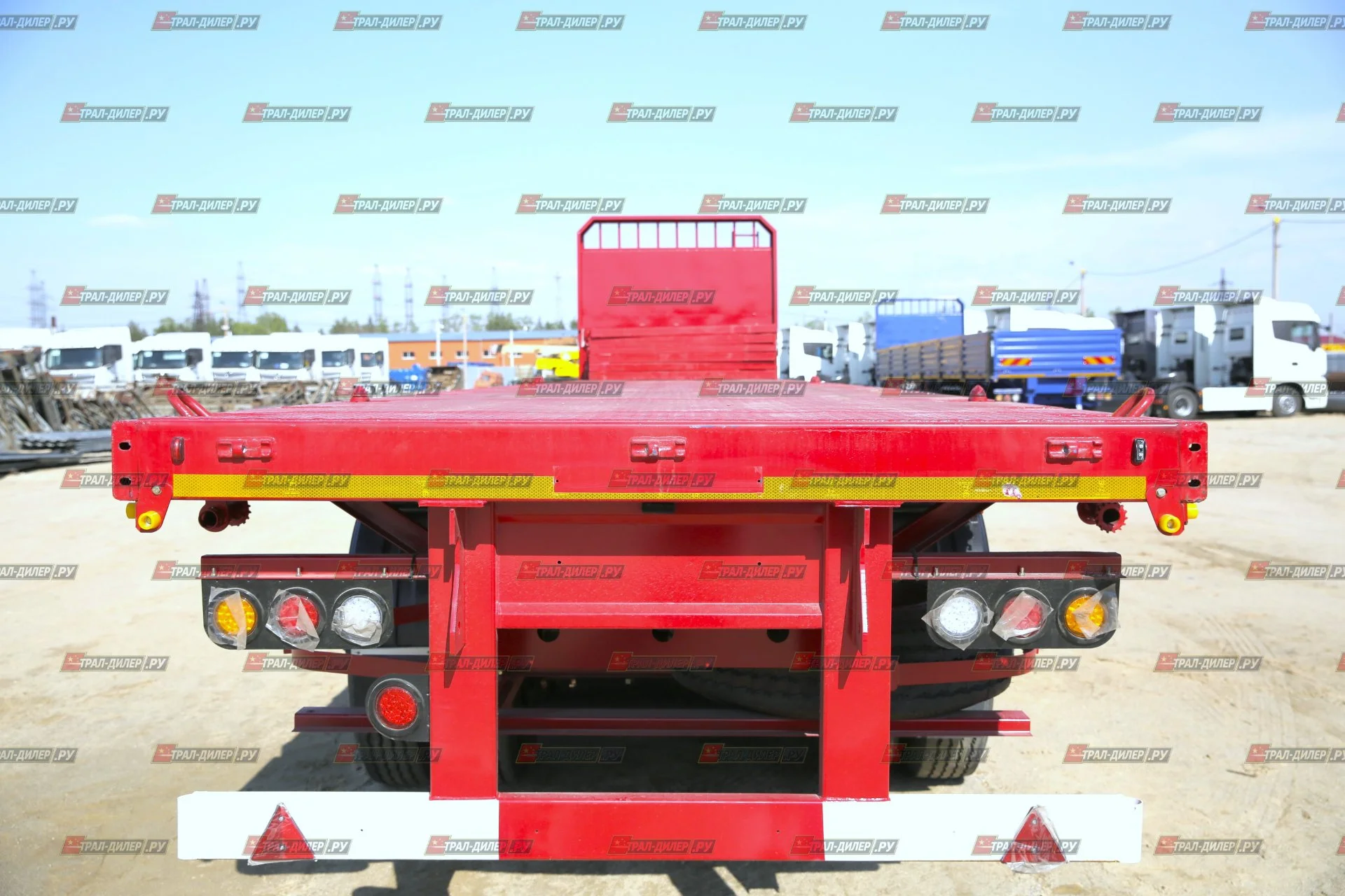 Полуприцеп бортовой Amur LYR9600JS 14,5 м 60 т - миниатюра 26
