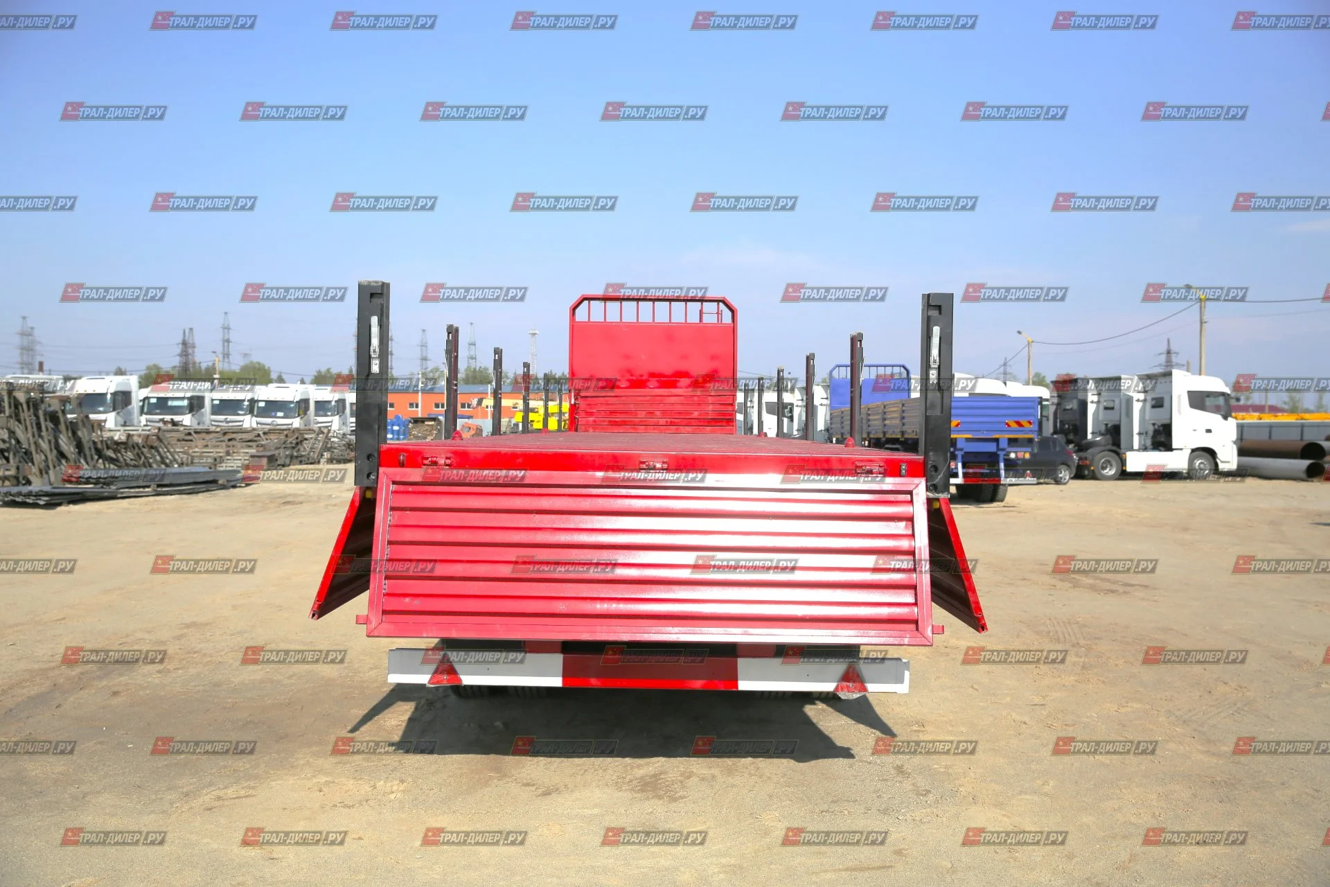 Полуприцеп бортовой Amur LYR9600JS 14,5 м 60 т - миниатюра 32