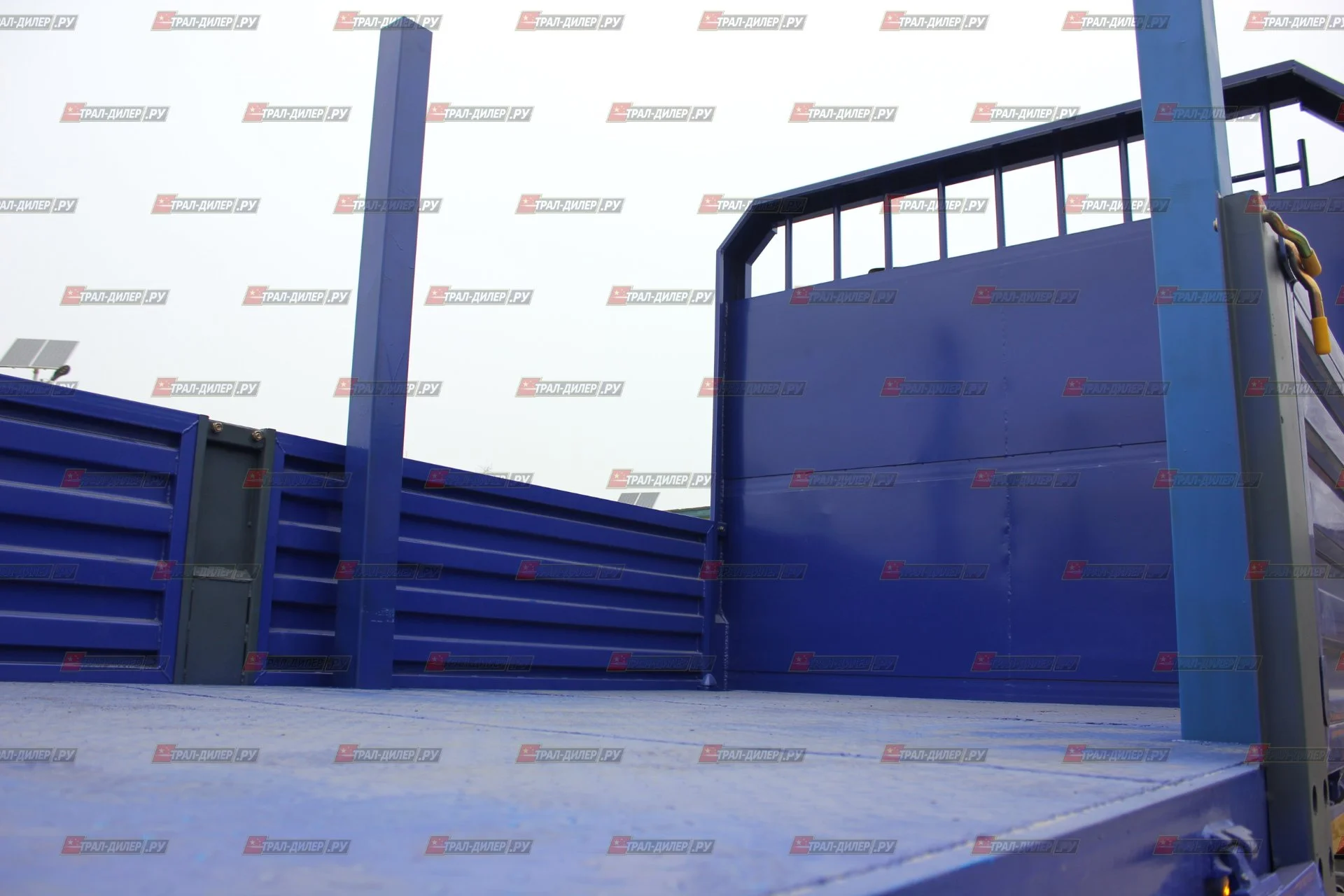 Бортовой полуприцеп LYR9600JS 60 т, 3 оси FUWA - миниатюра 19
