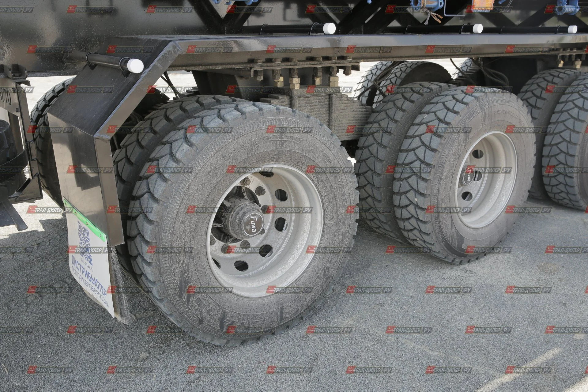 В наличии! Полуприцеп бортовой TONGYADA CTY9704LBS 16,5 м 80 т - миниатюра 5