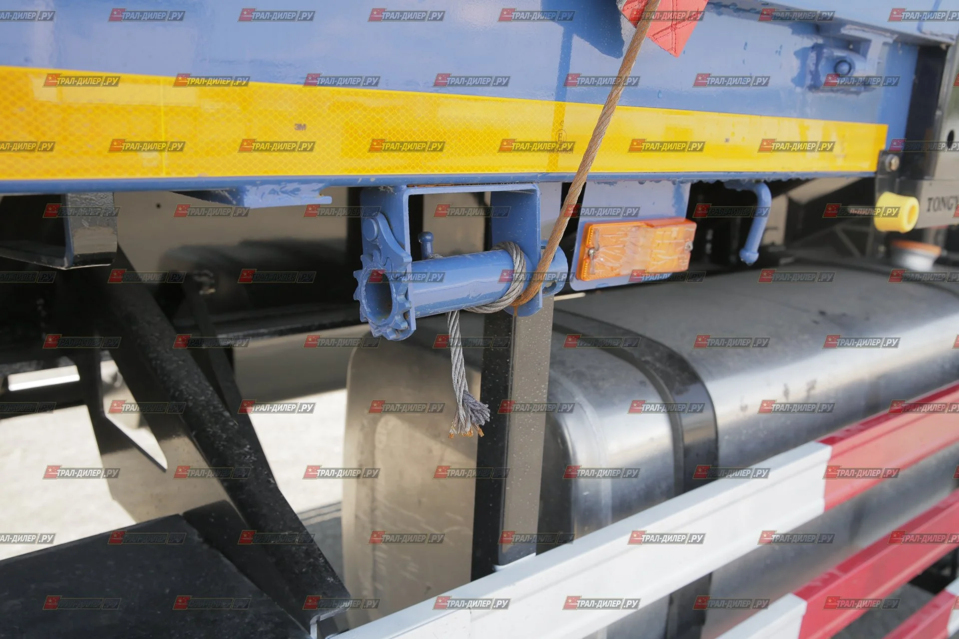 В наличии! Полуприцеп бортовой TONGYADA CTY9704LBS 16,5 м 80 т - миниатюра 9