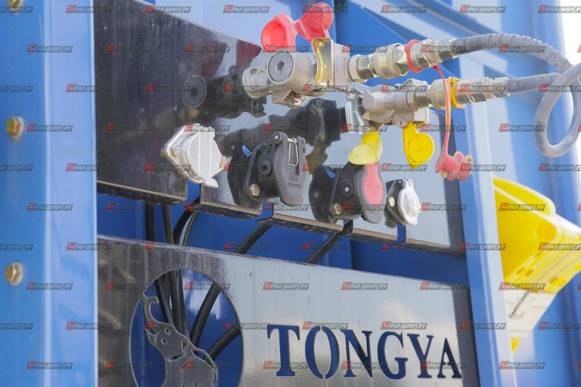 В наличии! Полуприцеп бортовой TONGYADA CTY9704LBS 16,5 м 80 т - миниатюра 11