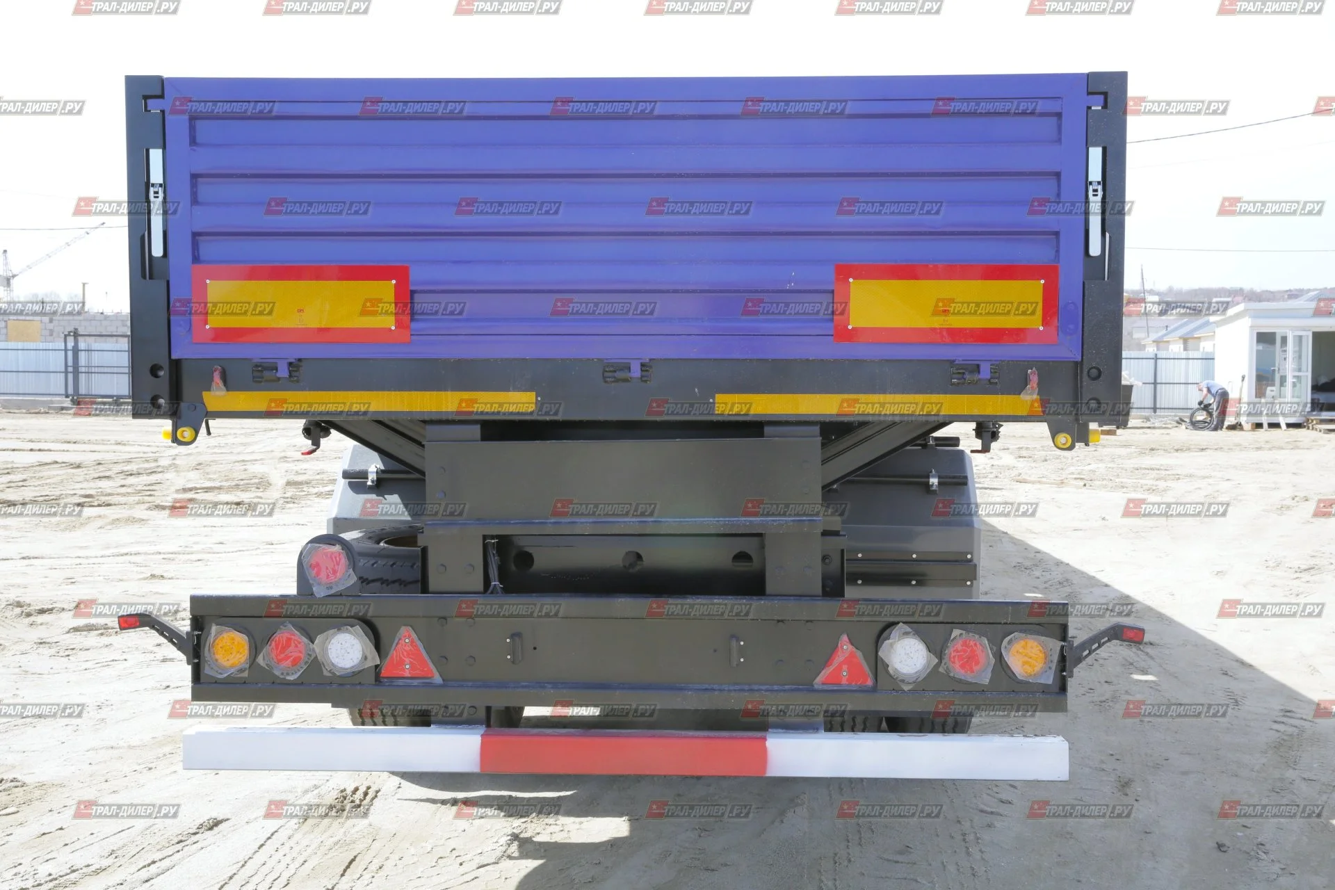 Полуприцеп бортовой AMUR LYR9601JS - миниатюра 7