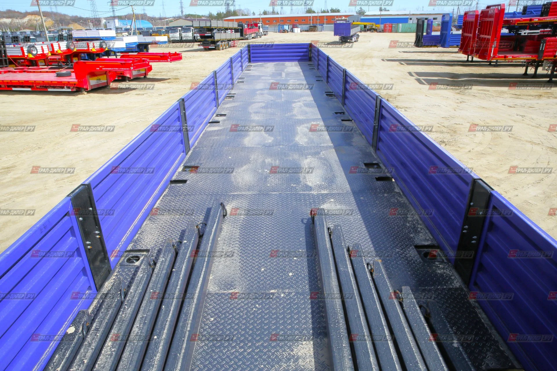 Полуприцеп бортовой AMUR LYR9601JS - миниатюра 14