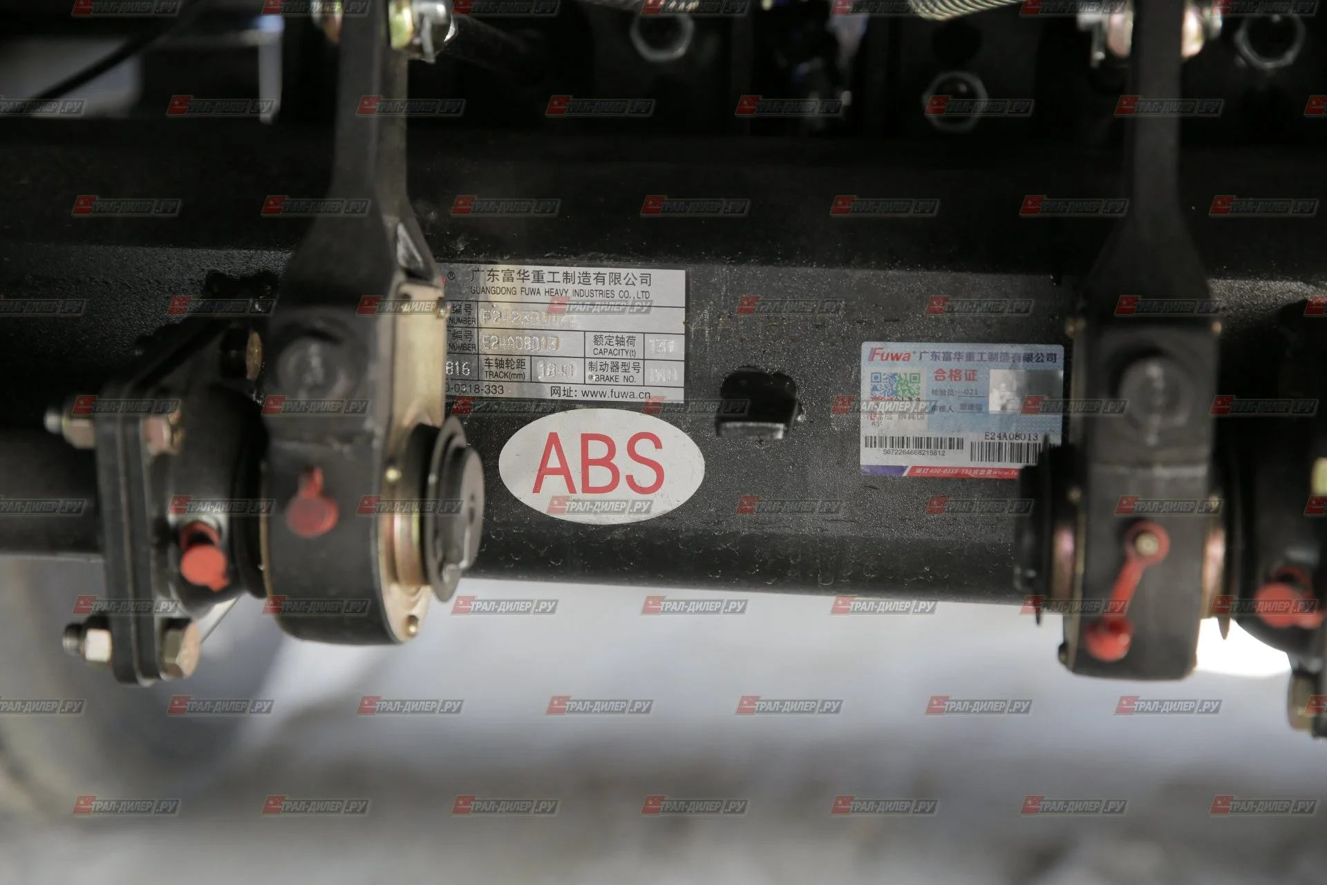 Полуприцеп бортовой AMUR LYR9601JS - миниатюра 36