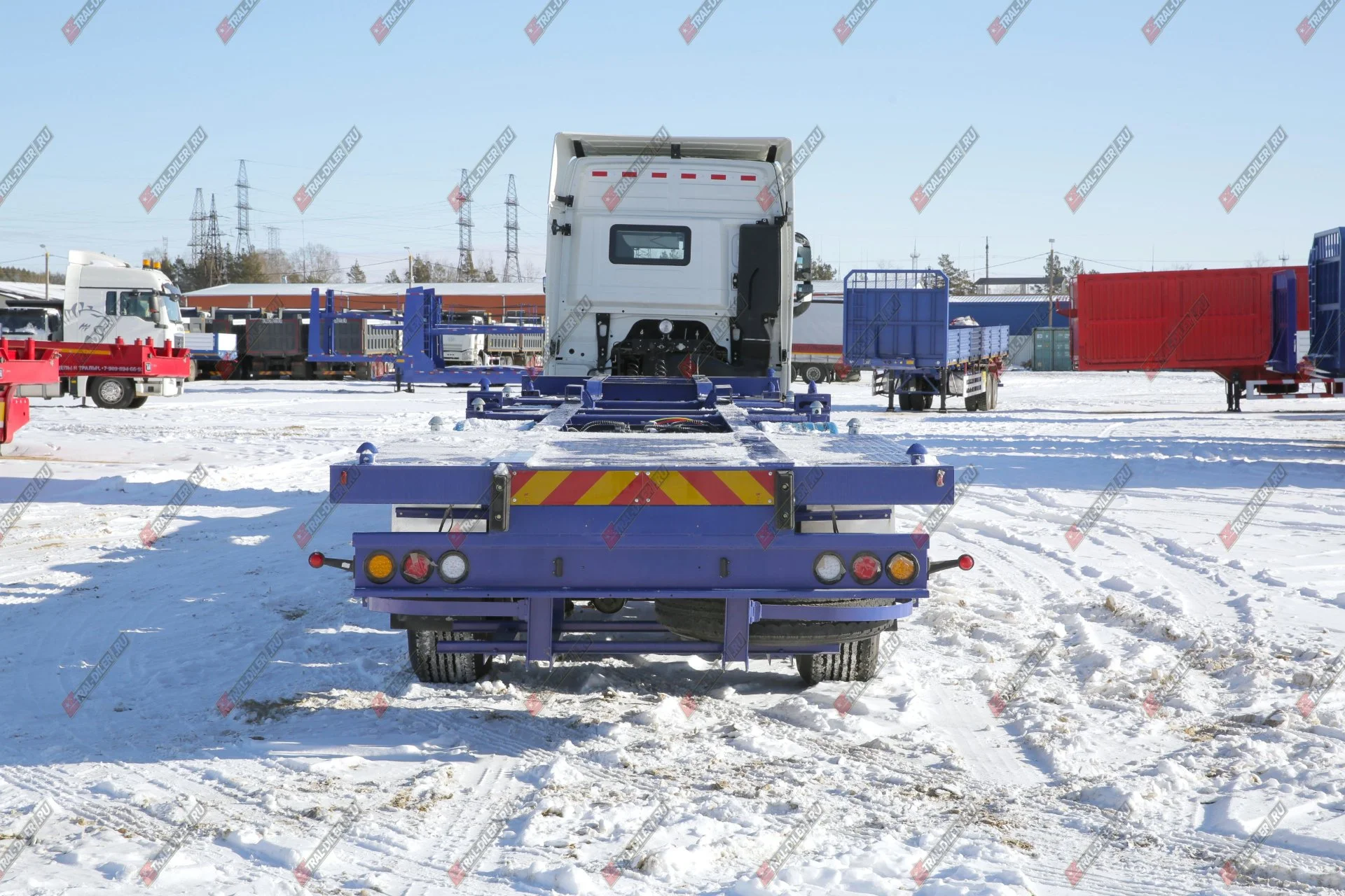 Полуприцеп контейнеровоз AMUR LYR9401TJZD - миниатюра 4