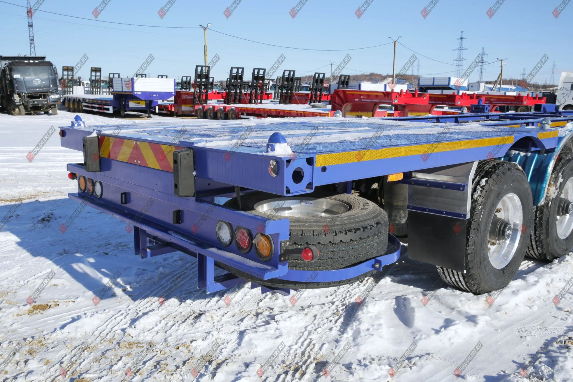Полуприцеп контейнеровоз AMUR LYR9401TJZD - миниатюра 5