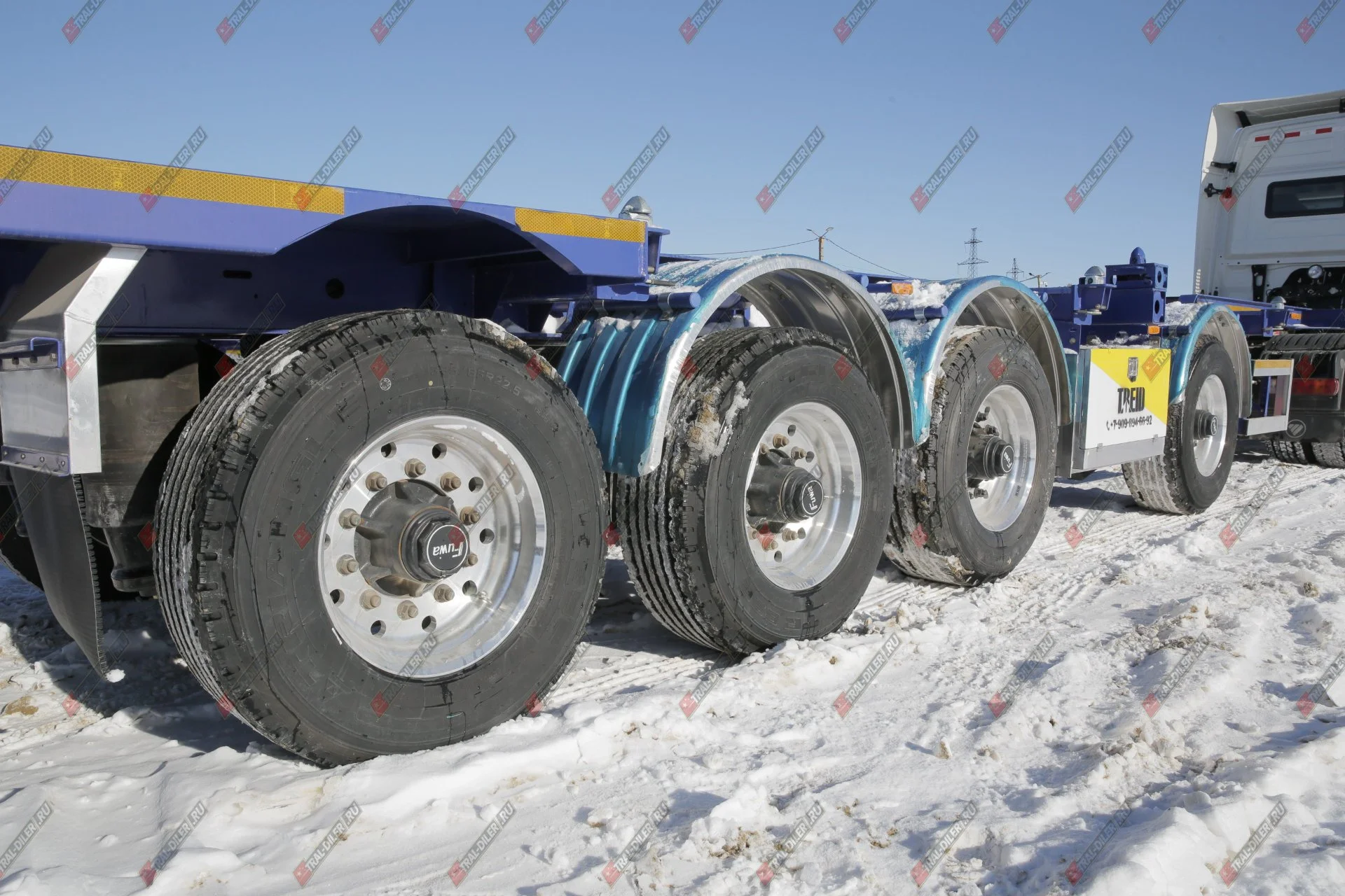 Полуприцеп контейнеровоз AMUR LYR9401TJZD - миниатюра 6