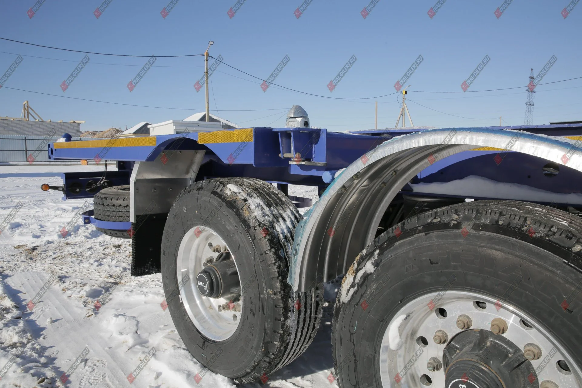 Полуприцеп контейнеровоз AMUR LYR9401TJZD - миниатюра 9