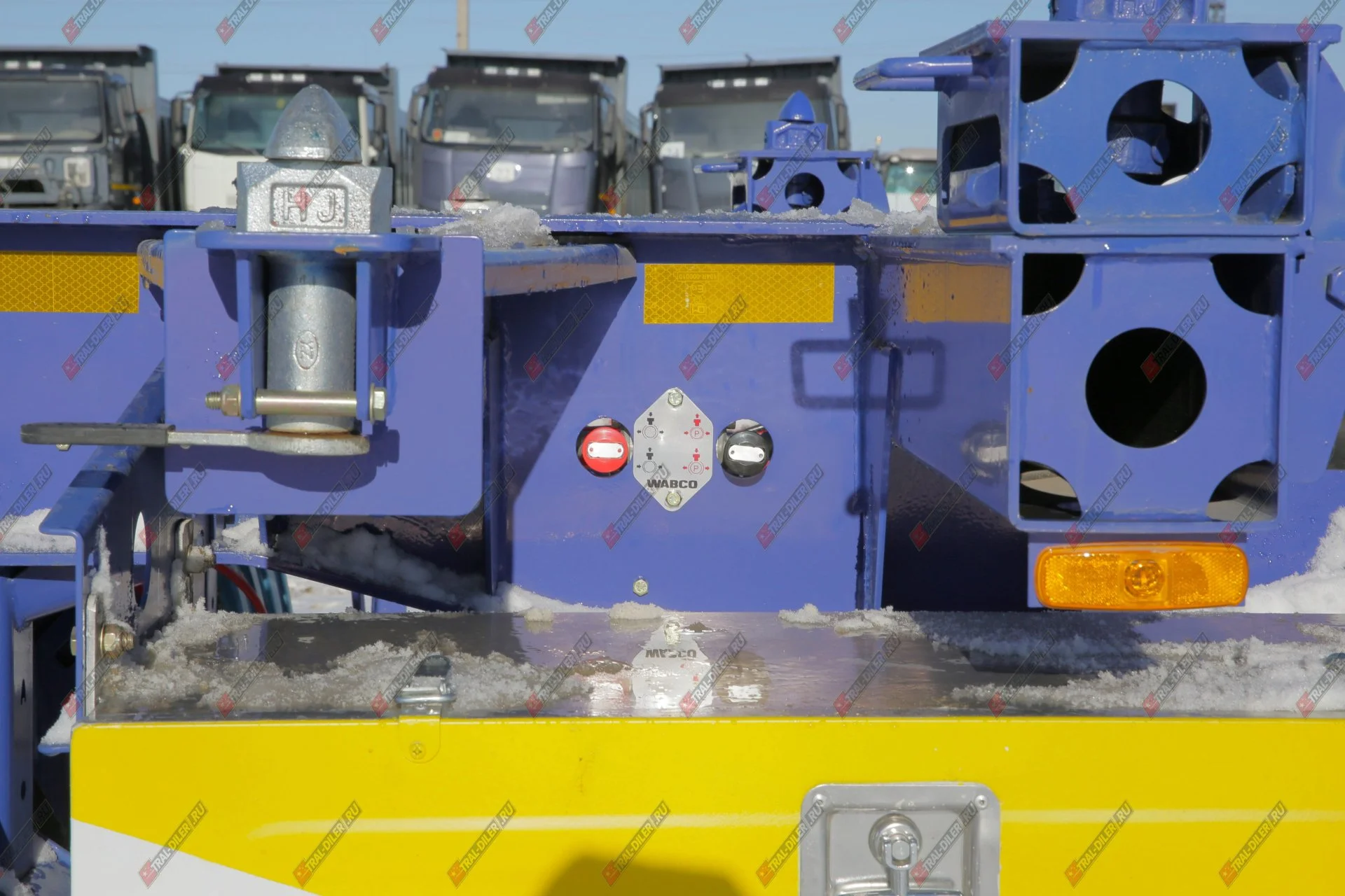 Полуприцеп контейнеровоз AMUR LYR9401TJZD - миниатюра 12