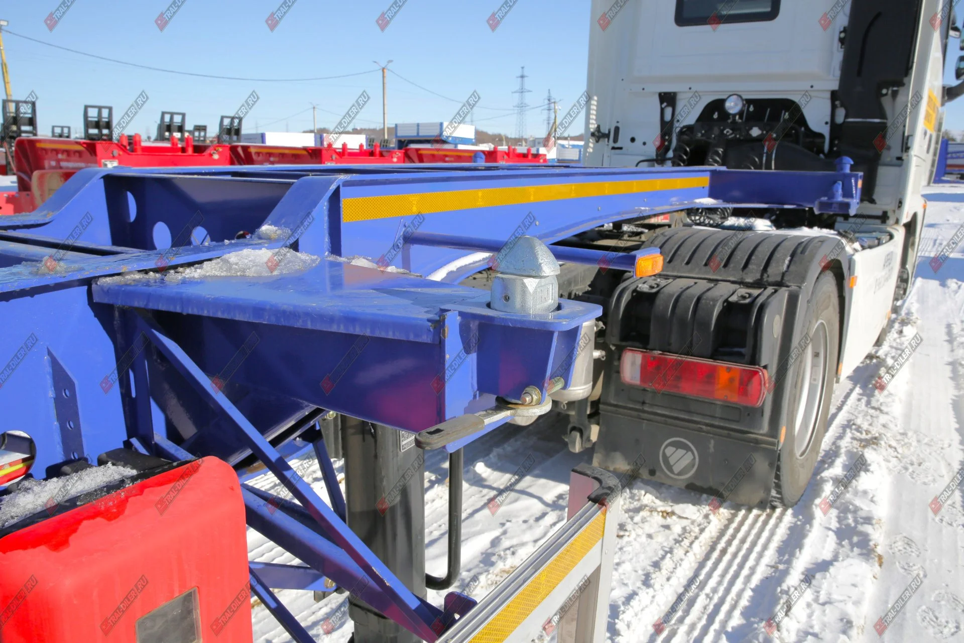 Полуприцеп контейнеровоз AMUR LYR9401TJZD - миниатюра 15
