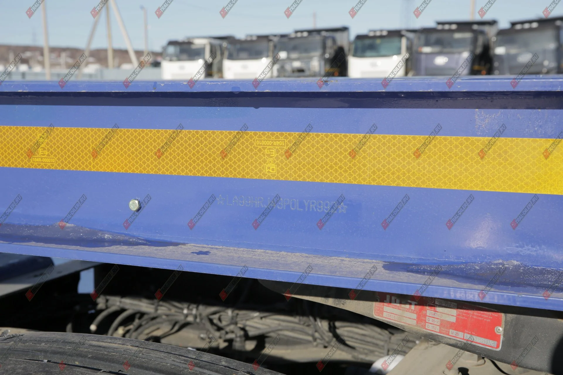 Полуприцеп контейнеровоз AMUR LYR9401TJZD - миниатюра 18