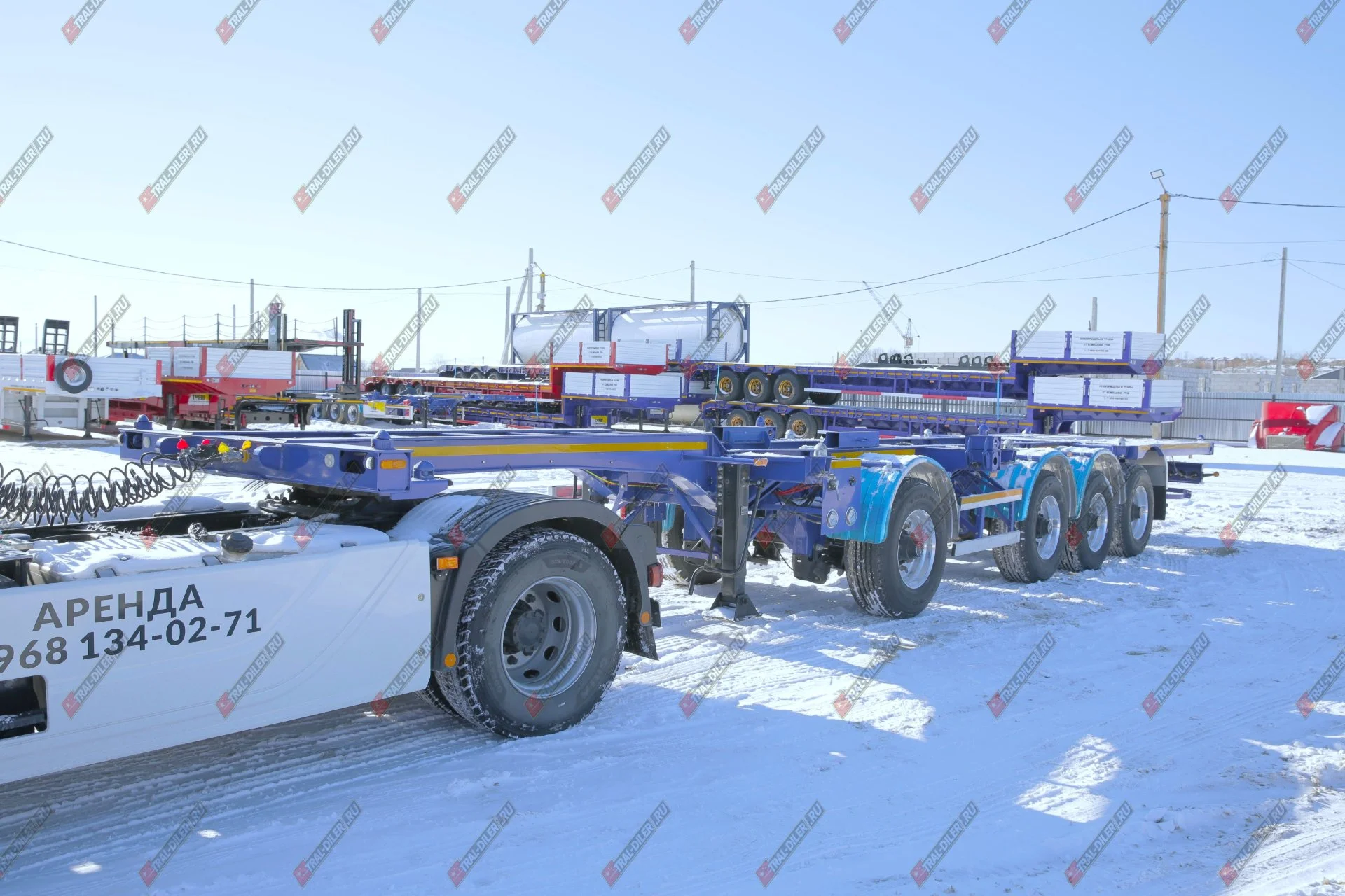 Полуприцеп контейнеровоз AMUR LYR9401TJZD - миниатюра 20