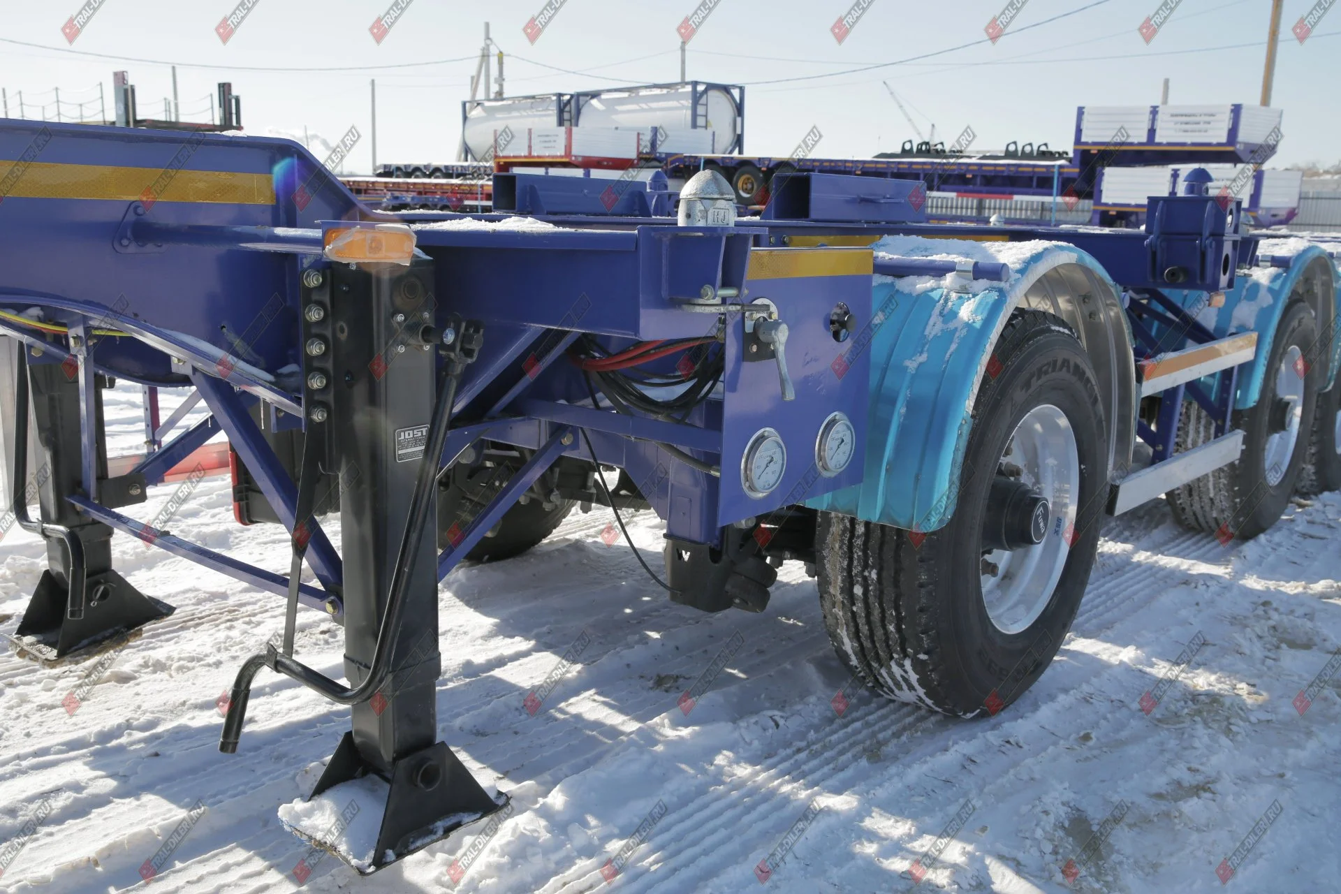 Полуприцеп контейнеровоз AMUR LYR9401TJZD - миниатюра 22