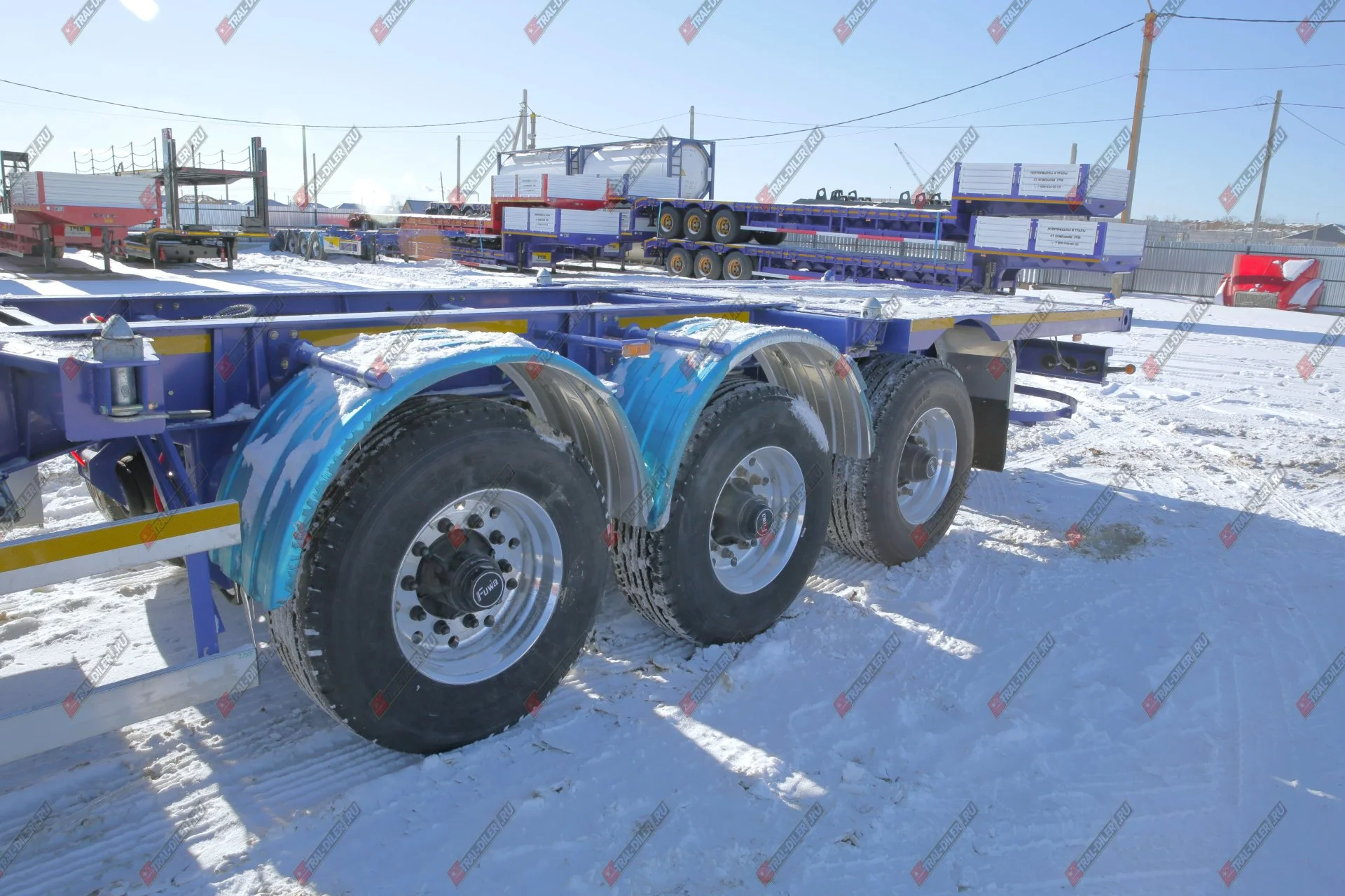 Полуприцеп контейнеровоз AMUR LYR9401TJZD - миниатюра 31