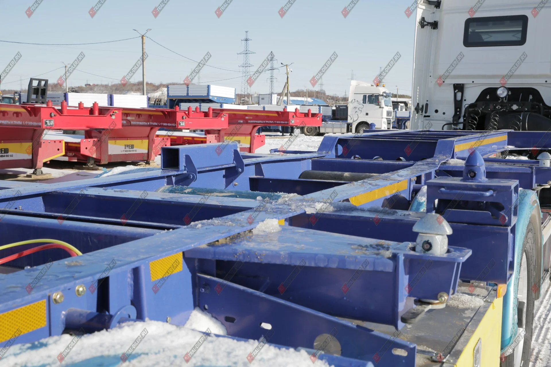 Полуприцеп контейнеровоз AMUR LYR9401TJZD - миниатюра 40