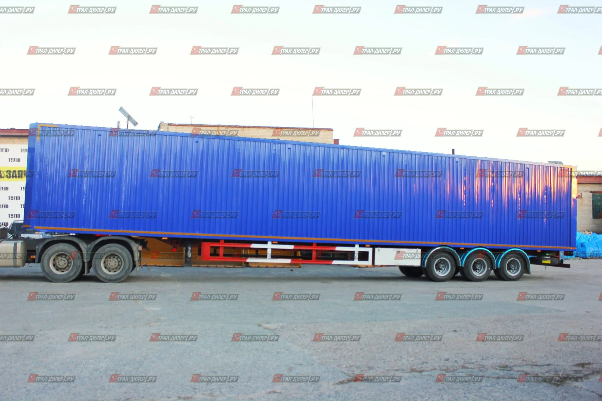 В наличии! Цельнометаллический фургон Amur LYR9400XXYE, объем 118 м3