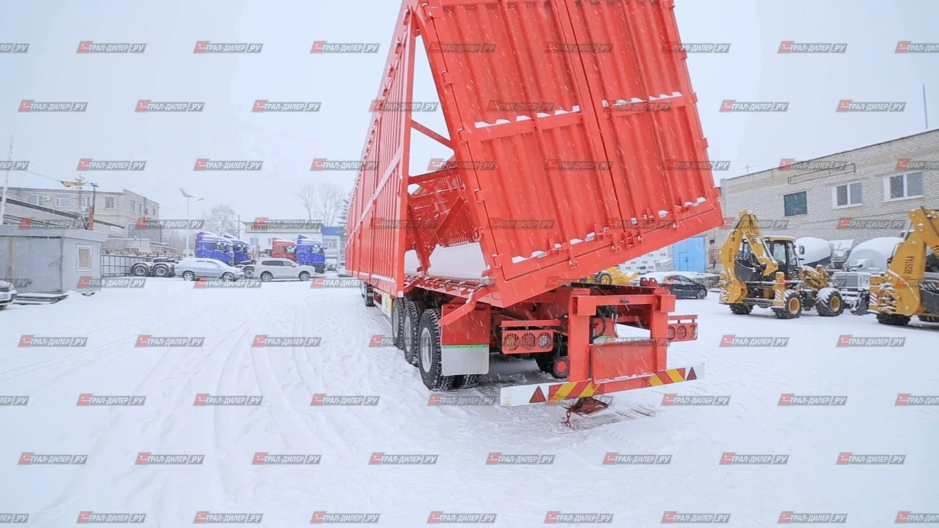 В наличии! Полуприцеп самосвальный AMUR LYR9601XXYE (ВЫГРУЗКА В ОБЕ СТОРОНЫ) - миниатюра 2