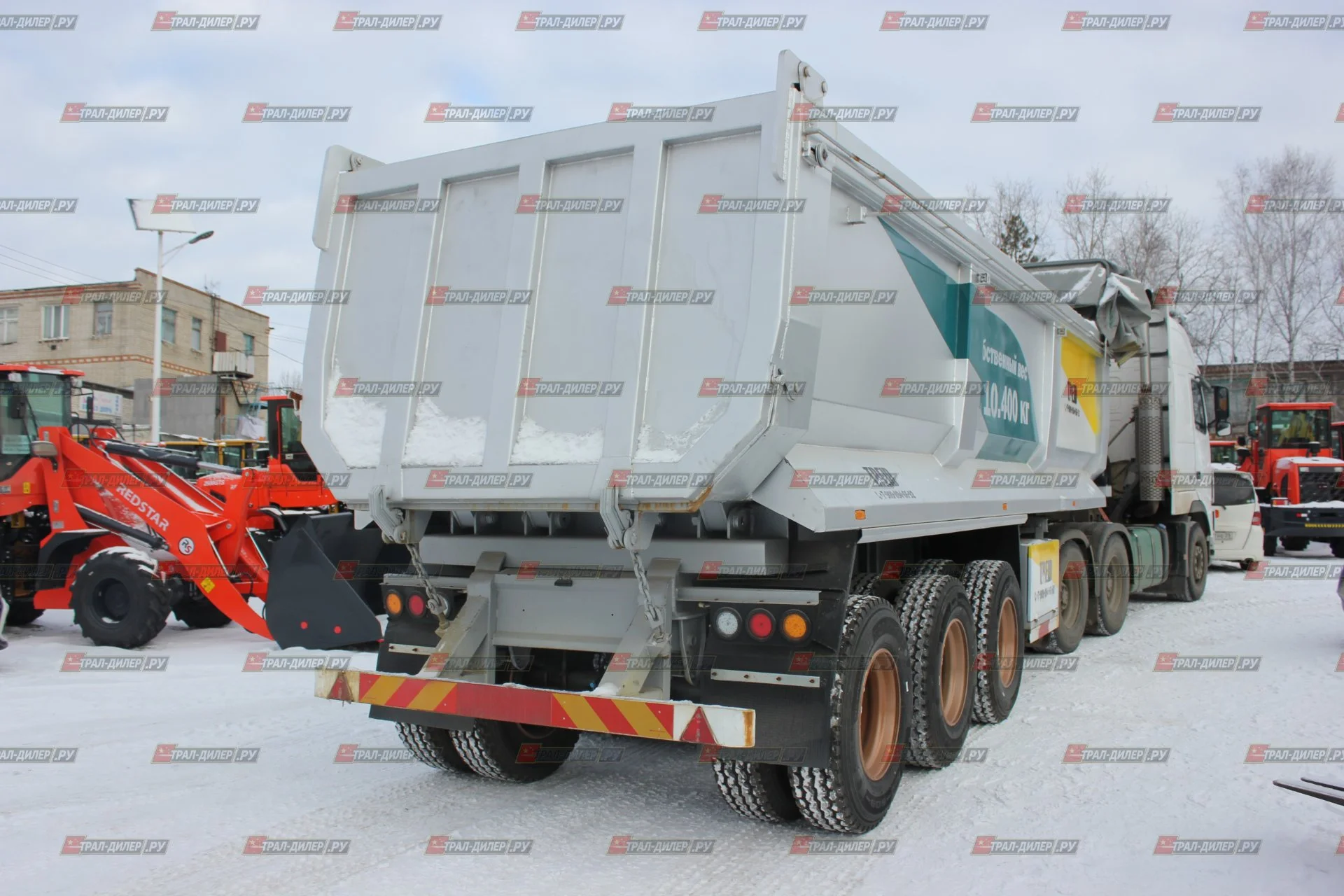 Самосвальный полуприцеп Amur LYR9602ZX с задней разгрузкой - миниатюра 4