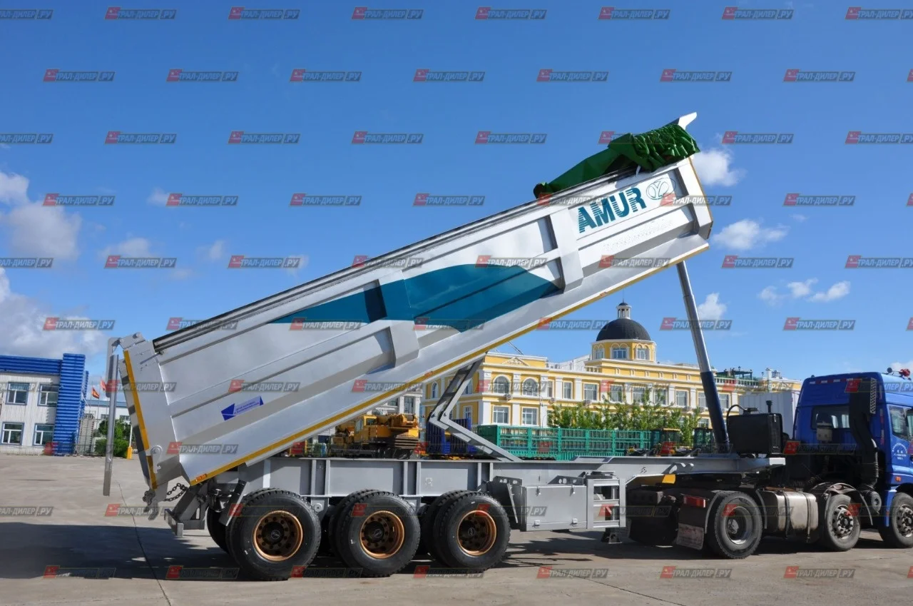Самосвальный полуприцеп Amur LYR9602ZX с задней разгрузкой - миниатюра 5