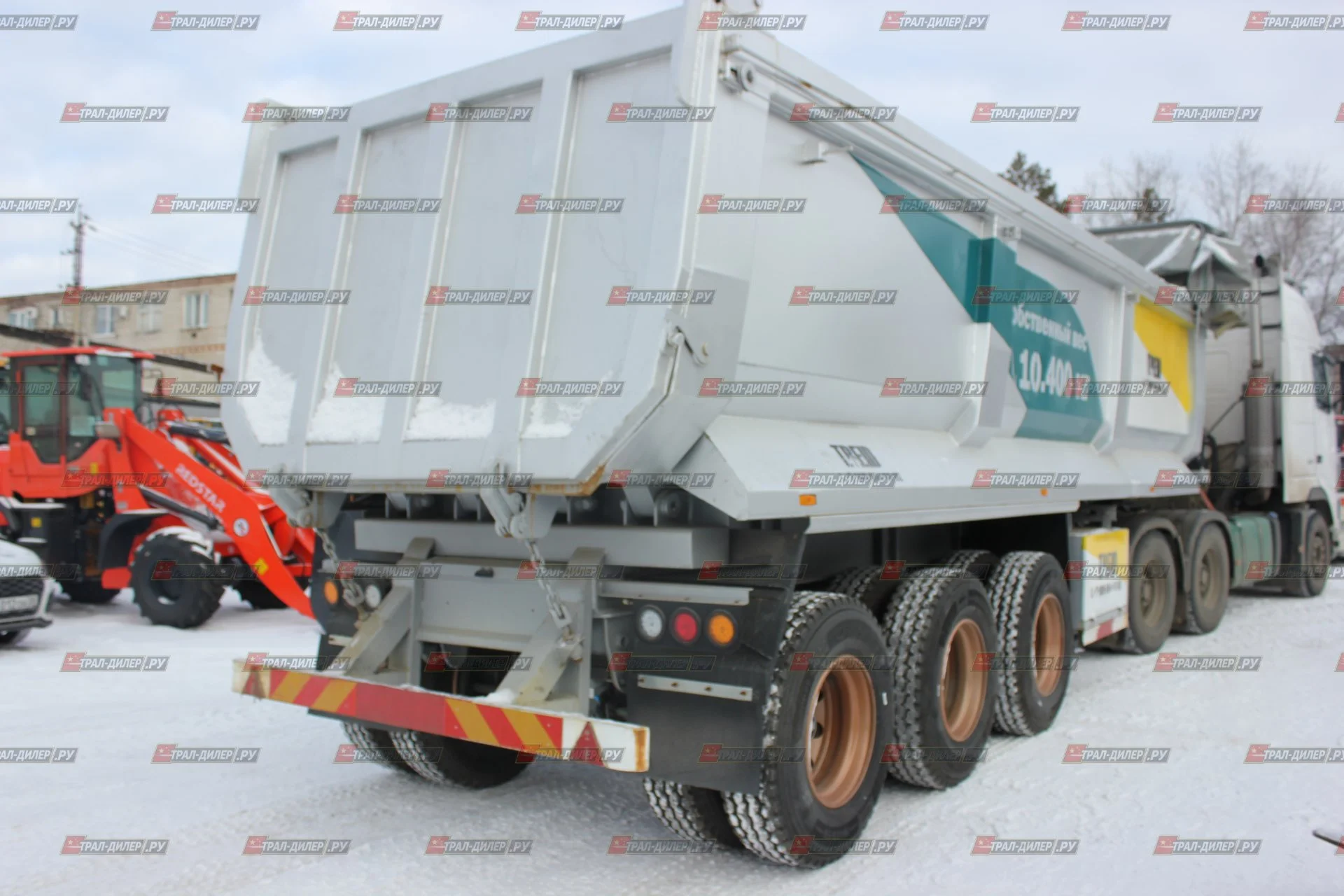 Самосвальный полуприцеп Amur LYR9602ZX с задней разгрузкой - миниатюра 10