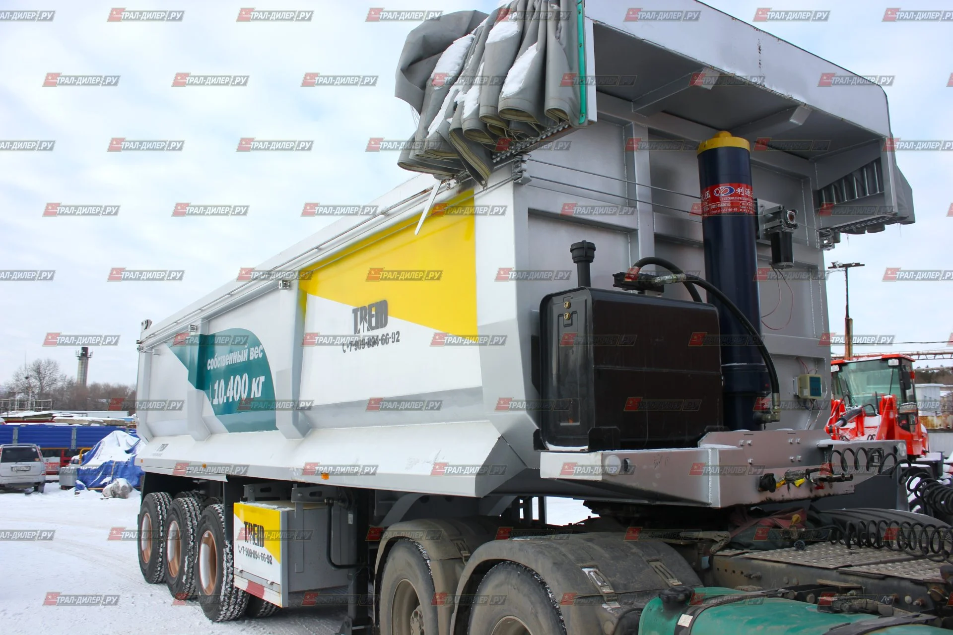 Самосвальный полуприцеп Amur LYR9602ZX с задней разгрузкой - миниатюра 21