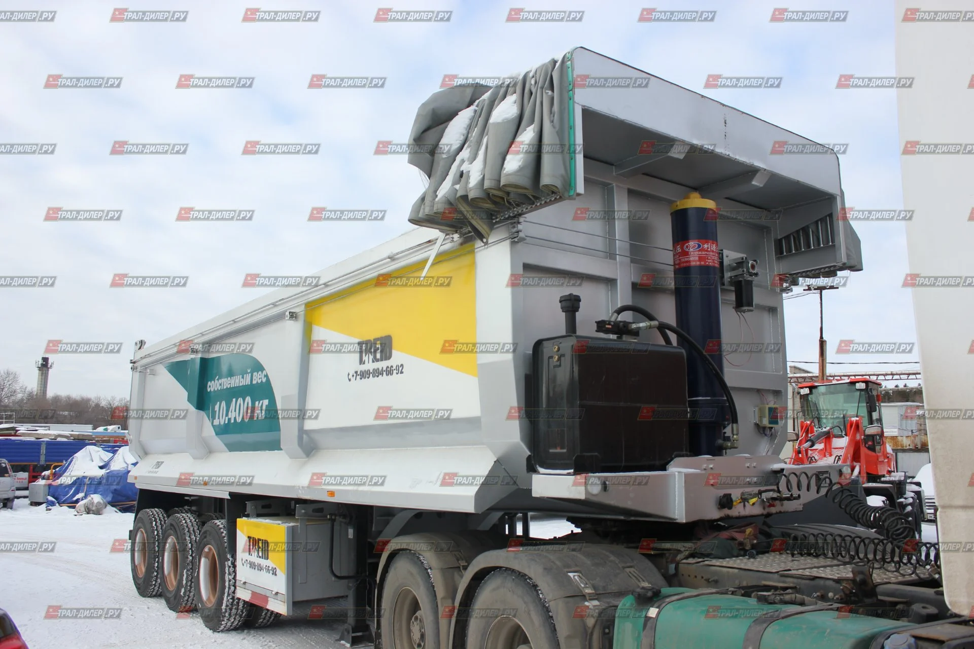 Самосвальный полуприцеп Amur LYR9602ZX с задней разгрузкой - миниатюра 22