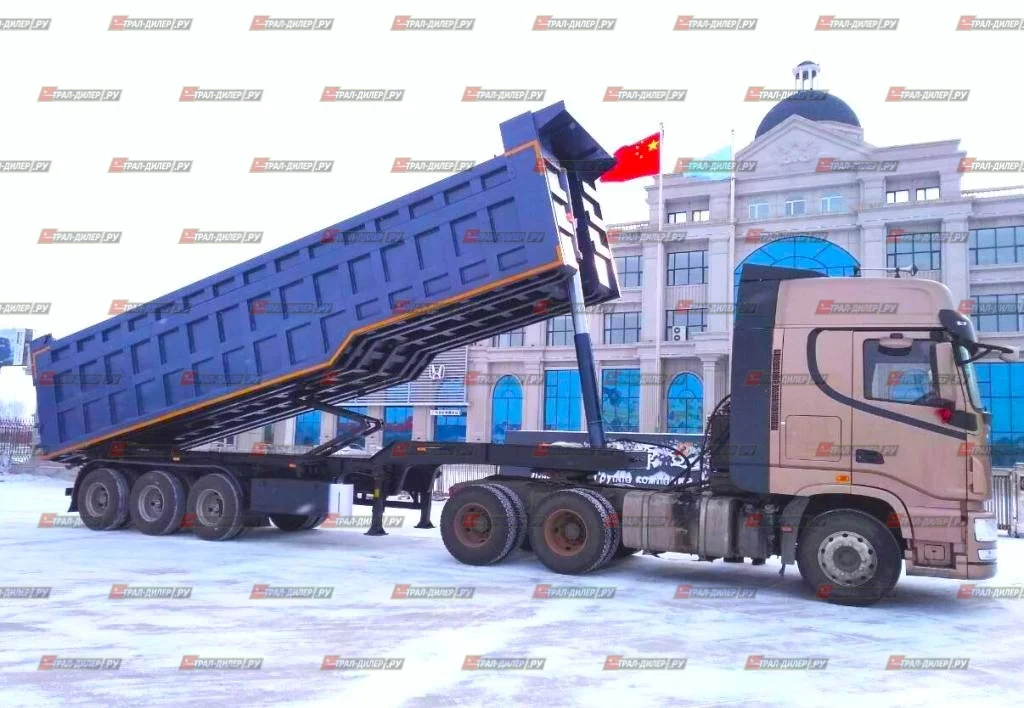 Самосвальный полуприцеп Тонар 75 тонн