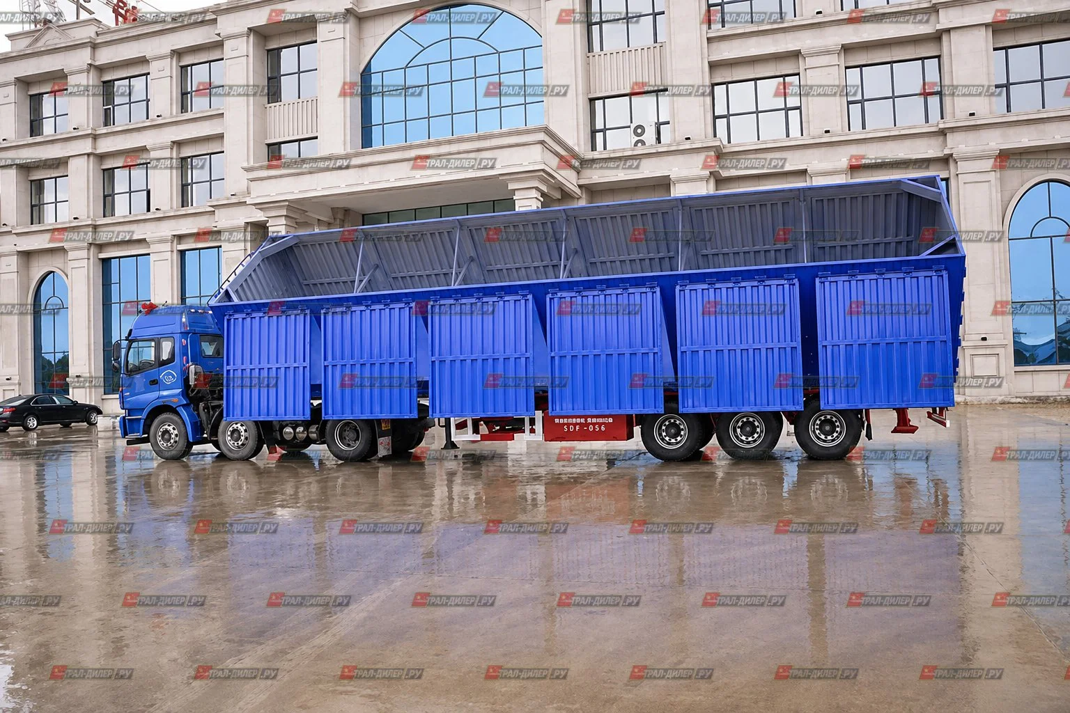 В наличии! Полуприцеп самосвальный AMUR LYR9601XXYE 70 м3 - миниатюра 3